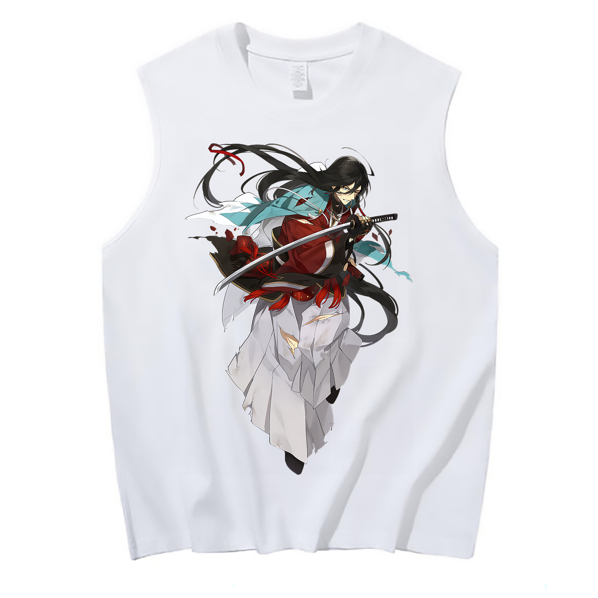 （画像用） 刀剣乱舞 Touken Ranbu コットン100％タンクトップ（フロントプリント）
