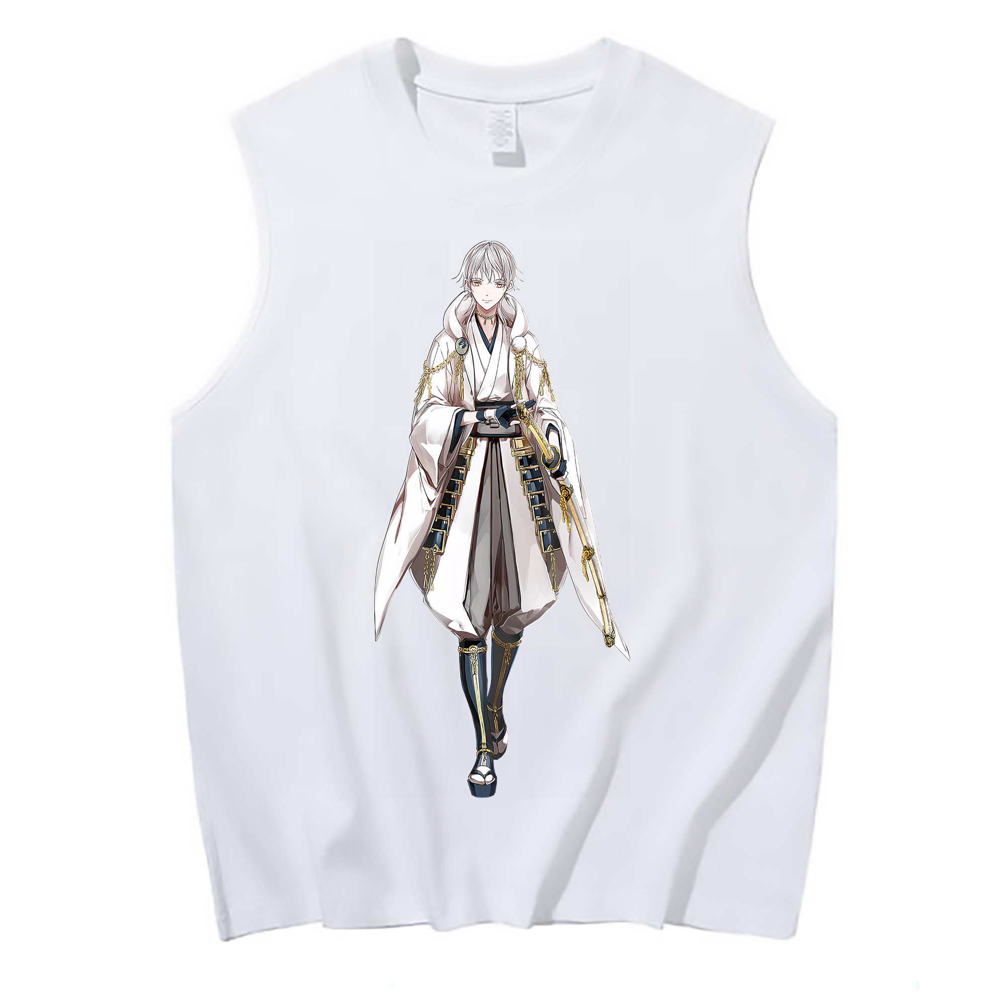 （画像用） 刀剣乱舞 Touken Ranbu コットン100％タンクトップ（フロントプリント）