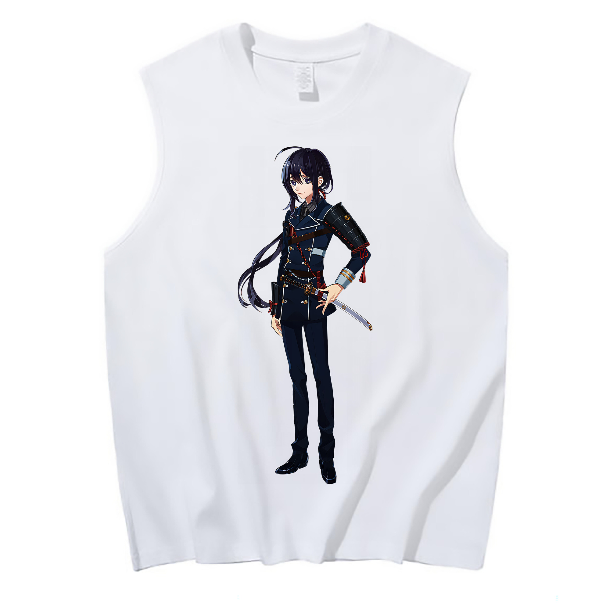 （画像用） 刀剣乱舞 Touken Ranbu コットン100％タンクトップ（フロントプリント）