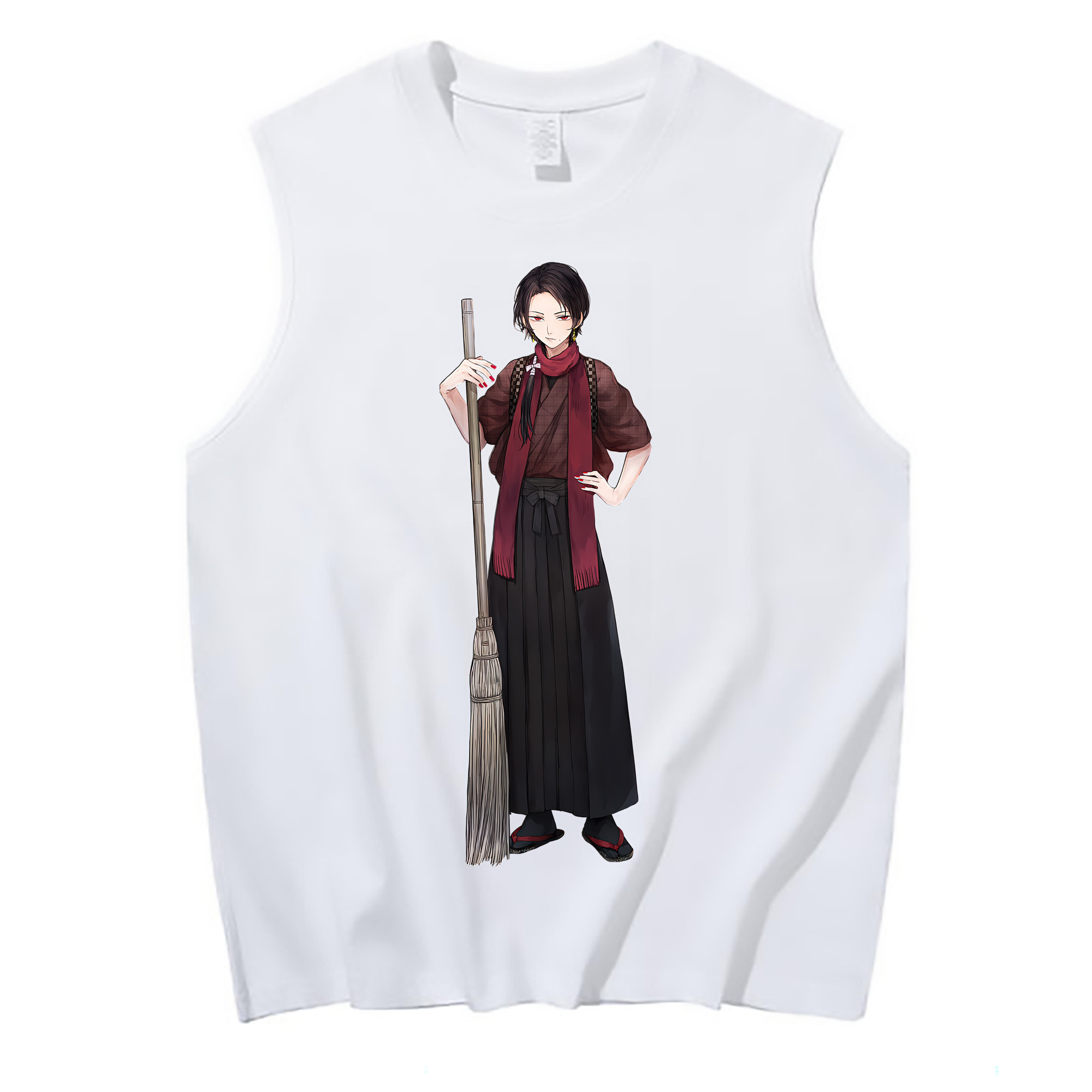 （画像用） 刀剣乱舞 Touken Ranbu コットン100％タンクトップ（フロントプリント）