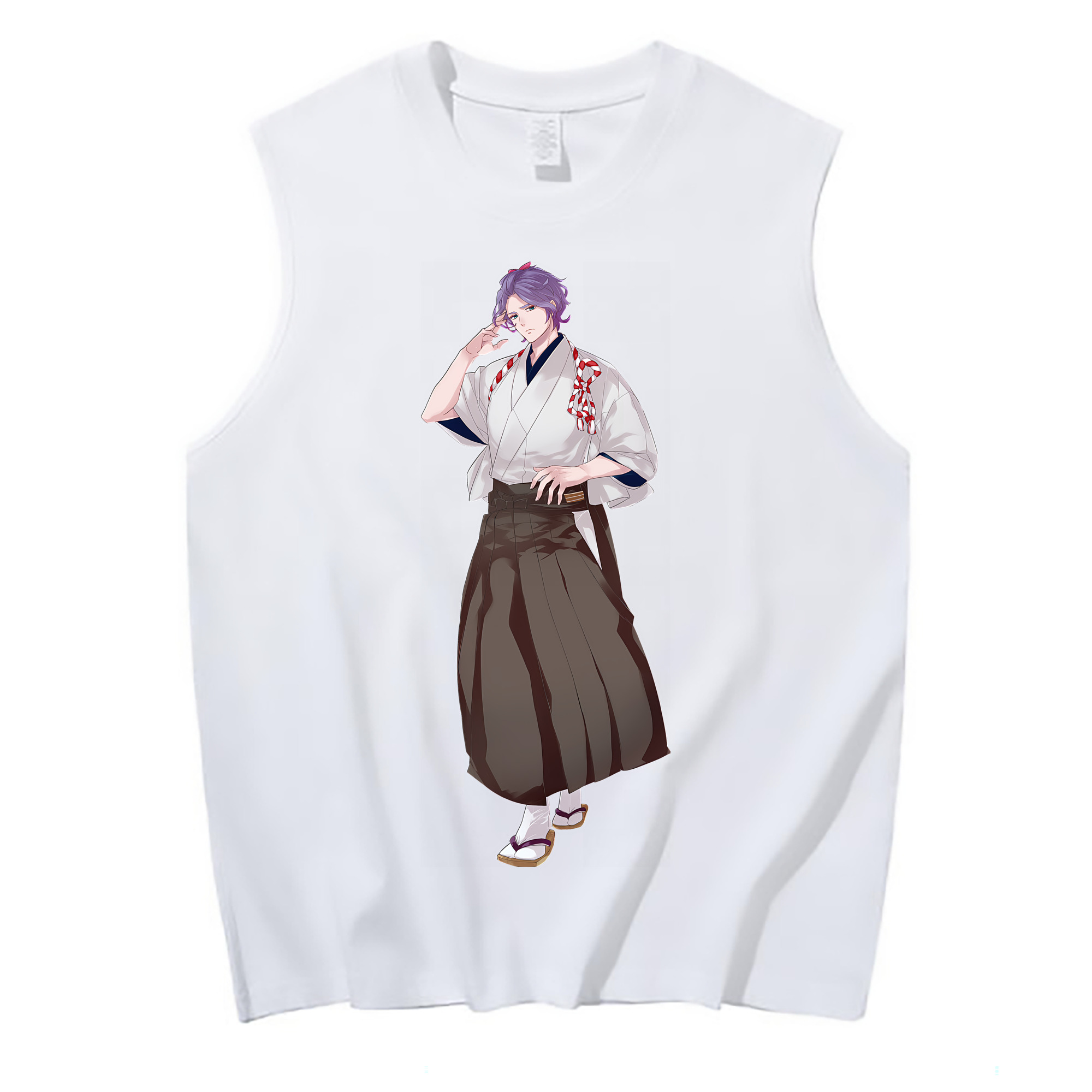（画像用） 刀剣乱舞 Touken Ranbu コットン100％タンクトップ（フロントプリント）