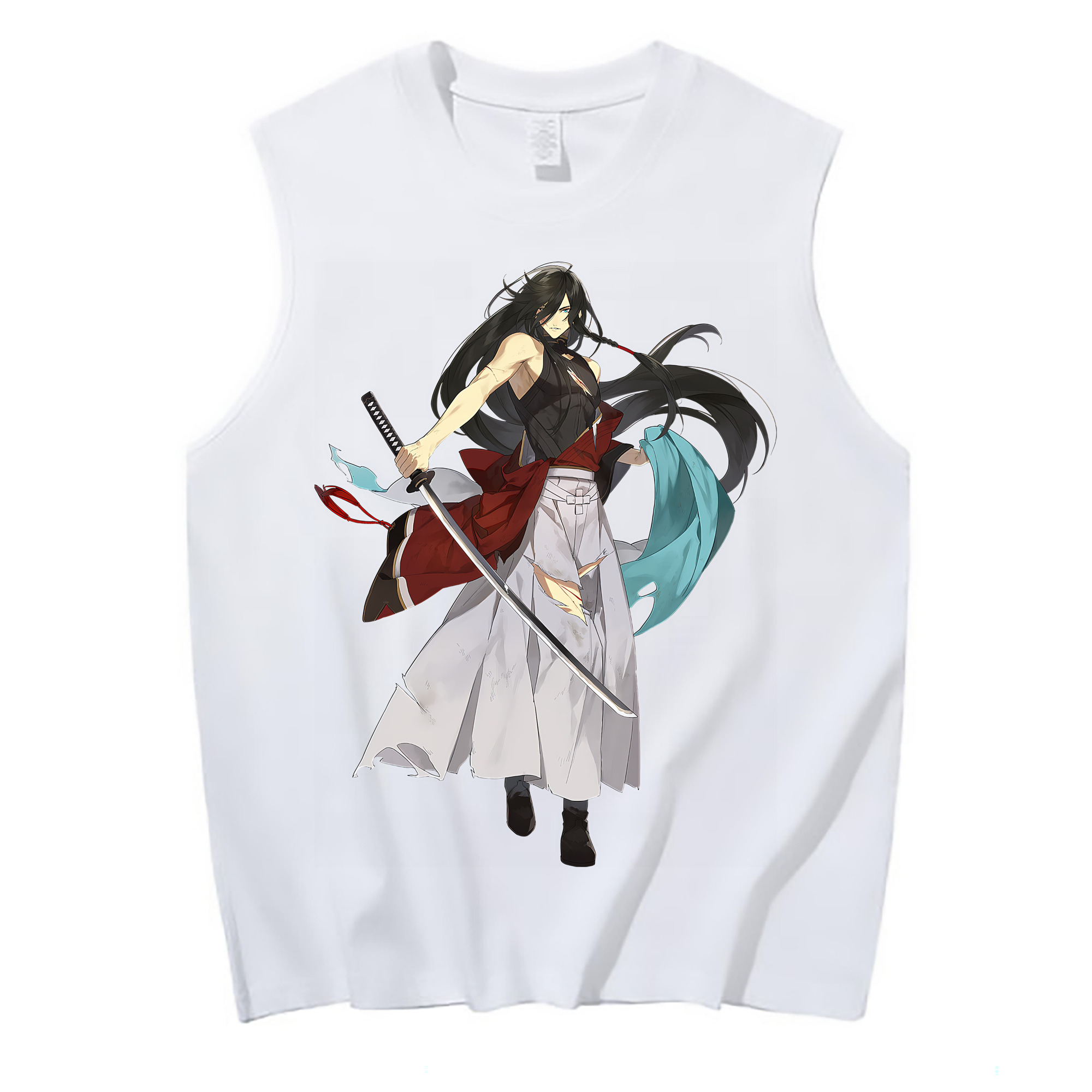 （画像用） 刀剣乱舞 Touken Ranbu コットン100％タンクトップ（フロントプリント）