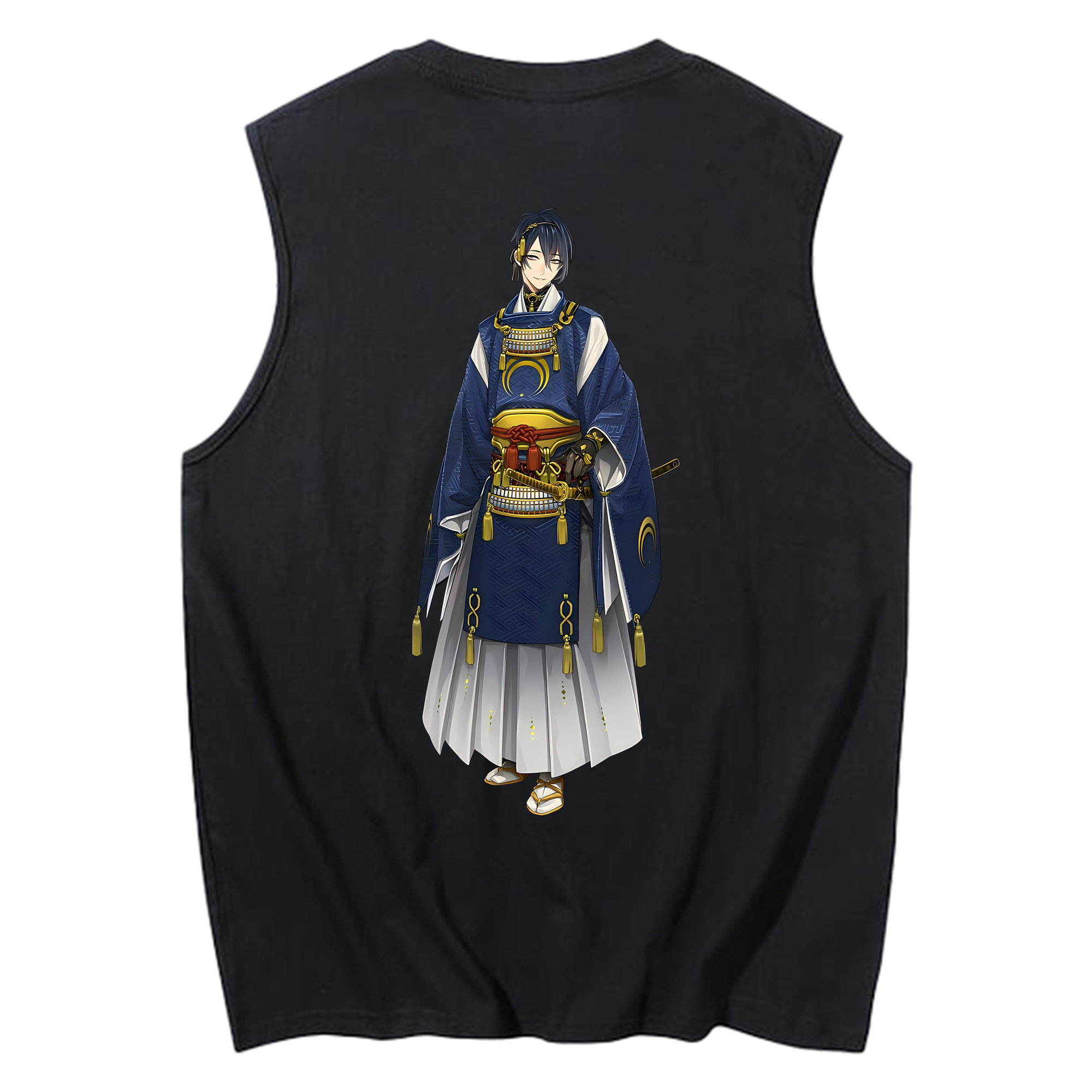 （画像用） 刀剣乱舞 Touken Ranbu コットン100％タンクトップ（背面プリント）