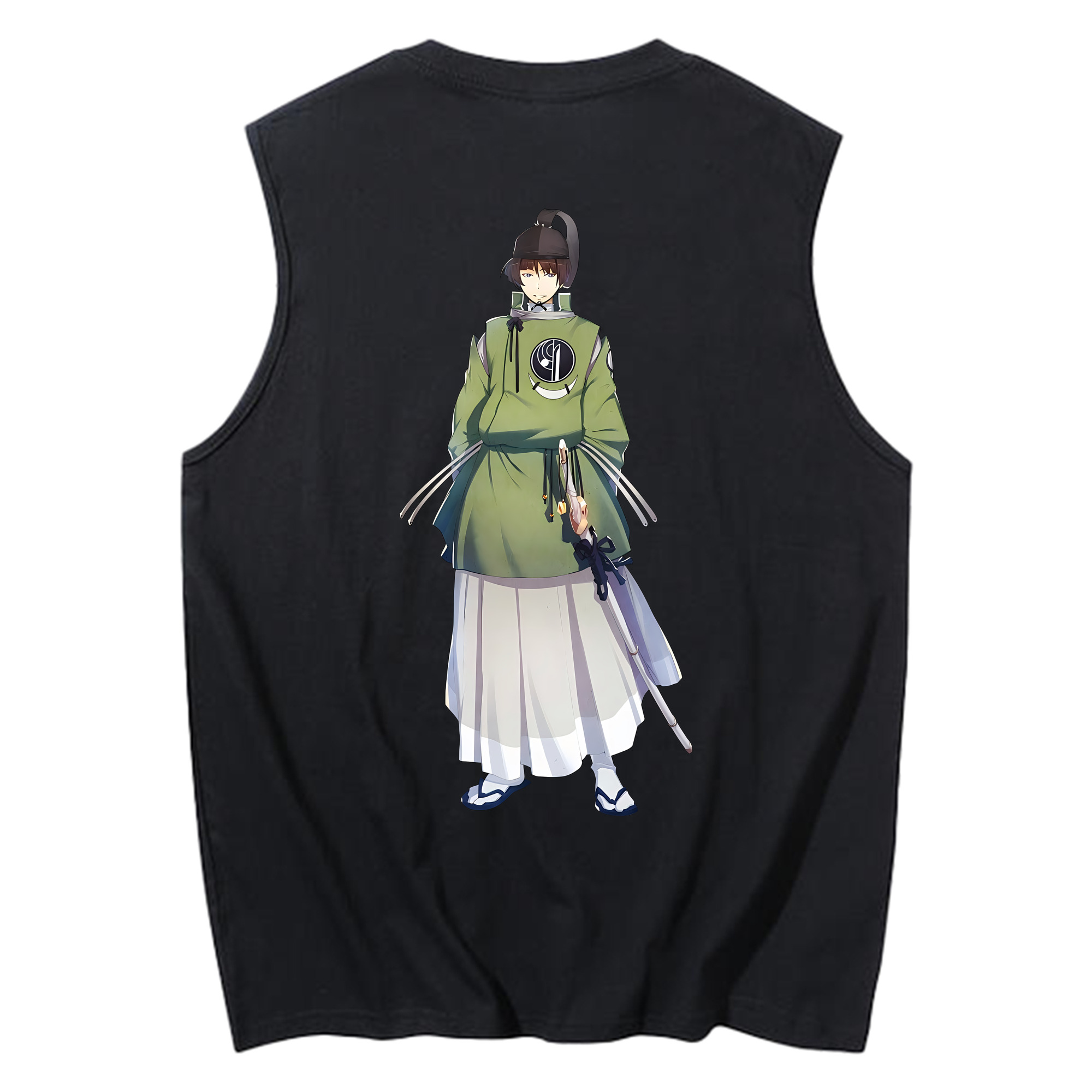 （画像用） 刀剣乱舞 Touken Ranbu コットン100％タンクトップ（背面プリント）