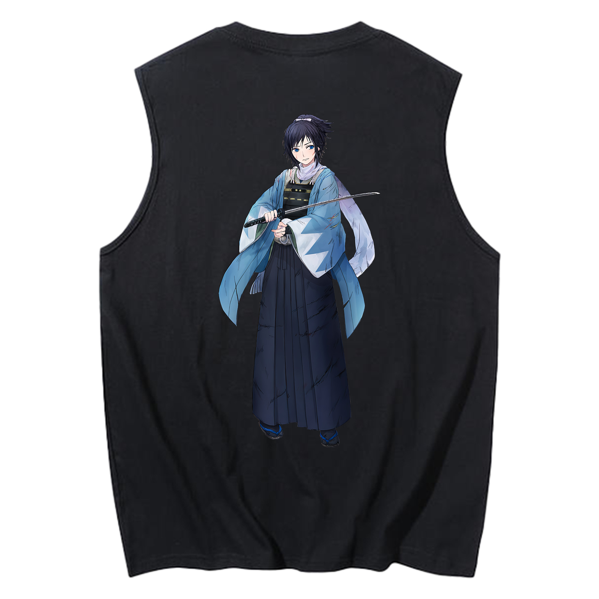 （画像用） 刀剣乱舞 Touken Ranbu コットン100％タンクトップ（背面プリント）