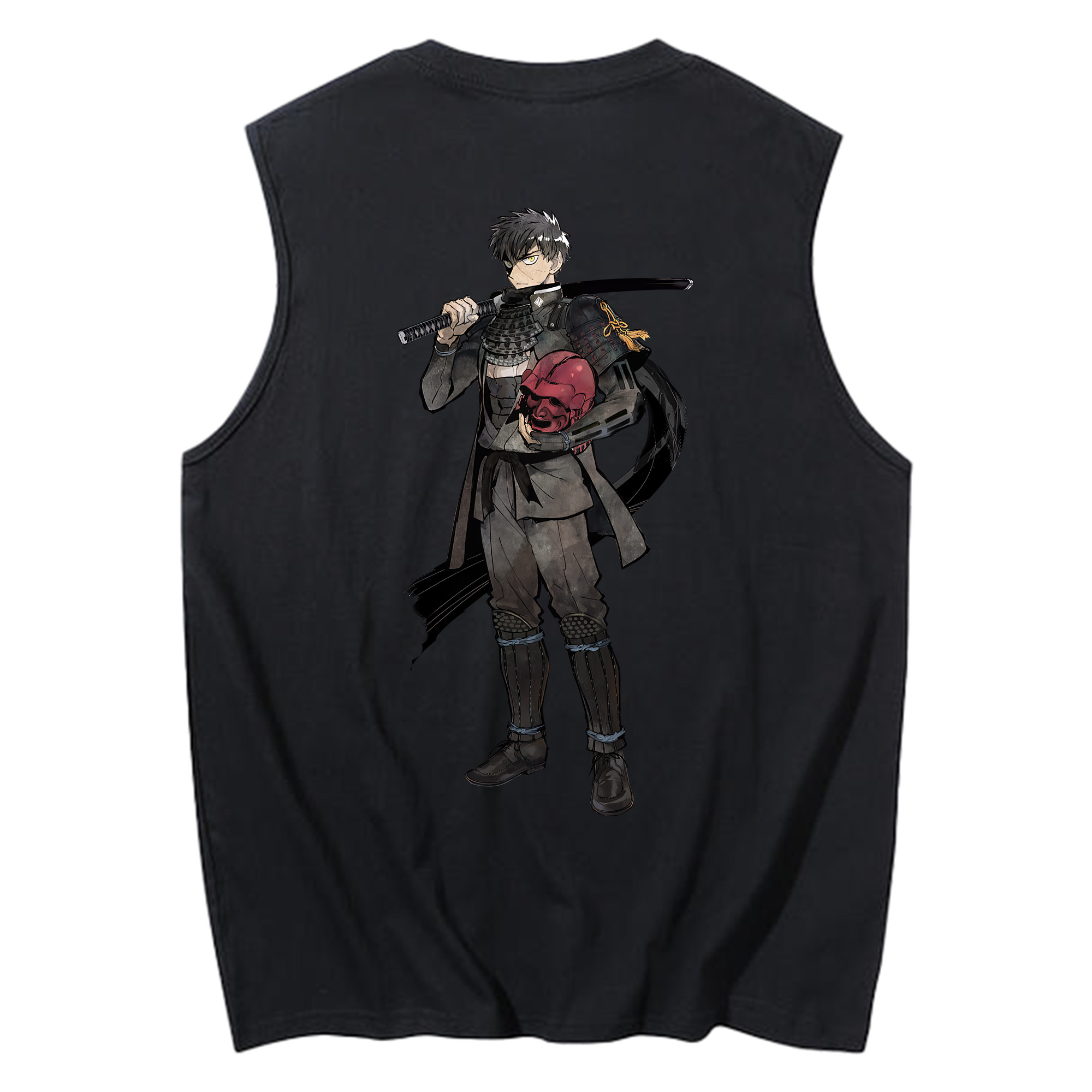 （画像用） 刀剣乱舞 Touken Ranbu コットン100％タンクトップ（背面プリント）