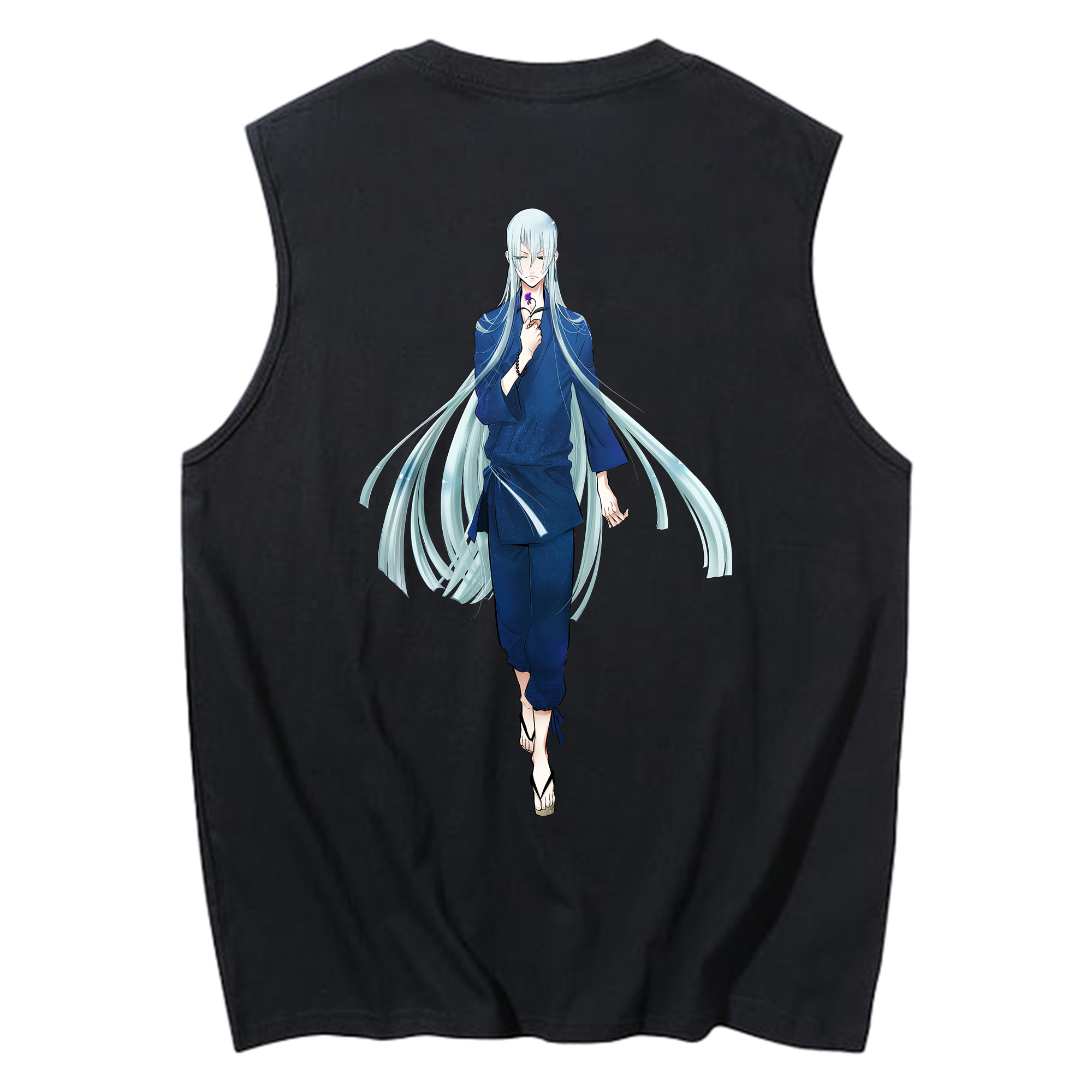 （画像用） 刀剣乱舞 Touken Ranbu コットン100％タンクトップ（背面プリント）