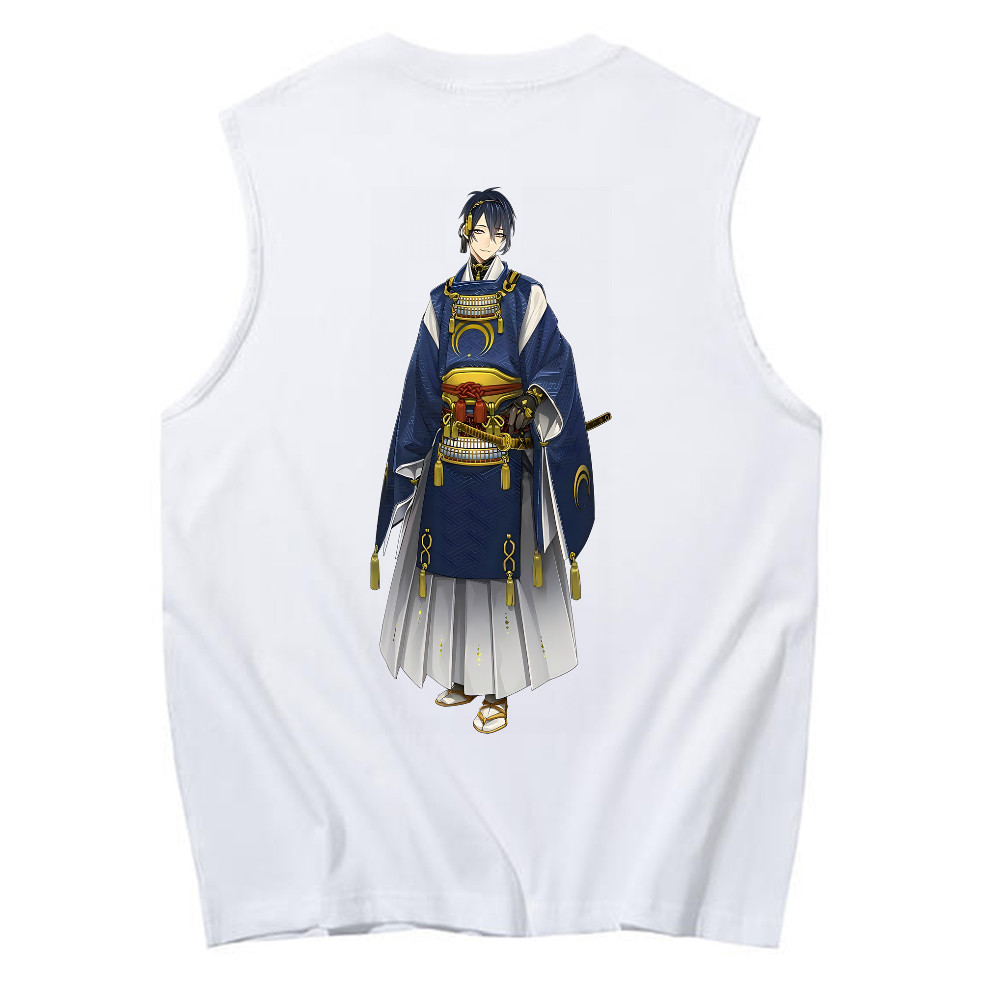 （画像用） 刀剣乱舞 Touken Ranbu コットン100％タンクトップ（背面プリント）