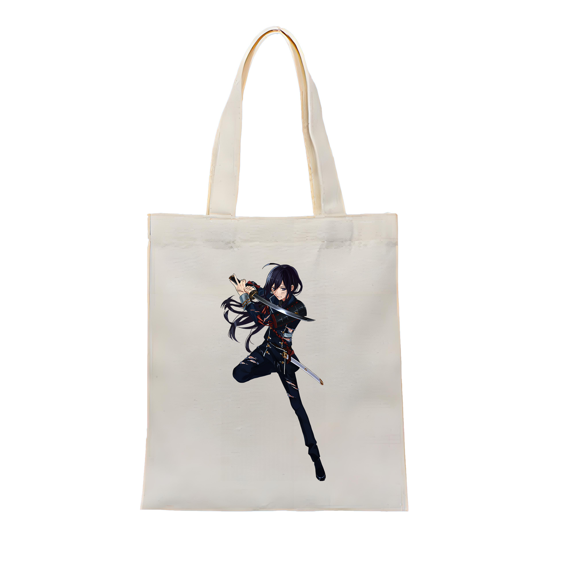 （画像用） 刀剣乱舞 Touken Ranbu 縦型キャンバス生地手提げバッグ　トートバッグ