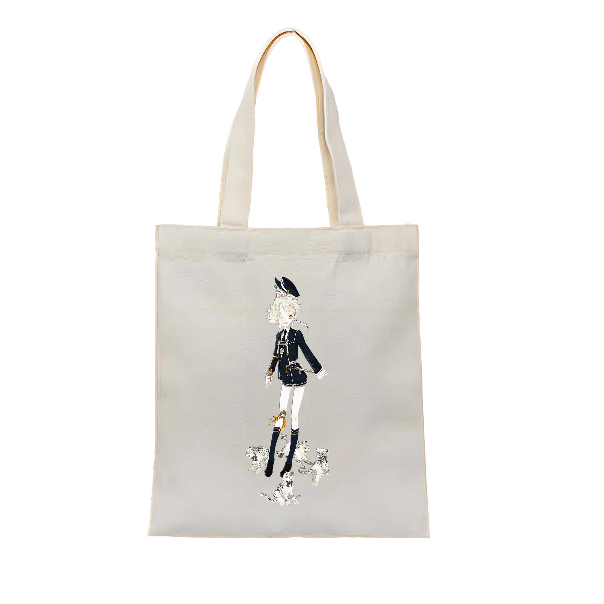 （画像用） 刀剣乱舞 Touken Ranbu 縦型キャンバス生地手提げバッグ　トートバッグ