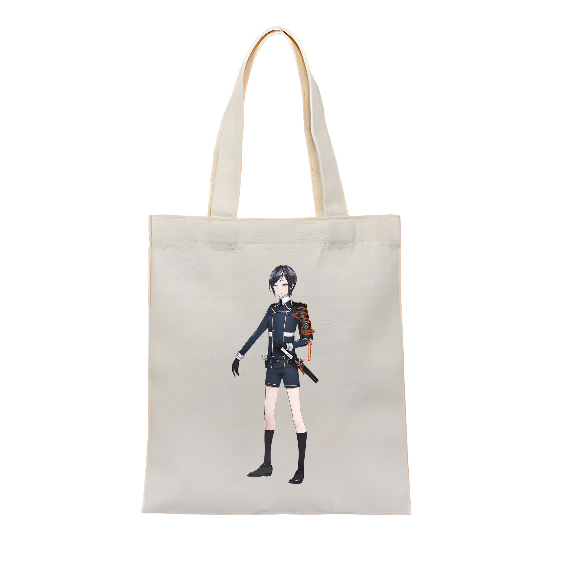 （画像用） 刀剣乱舞 Touken Ranbu 縦型キャンバス生地手提げバッグ　トートバッグ