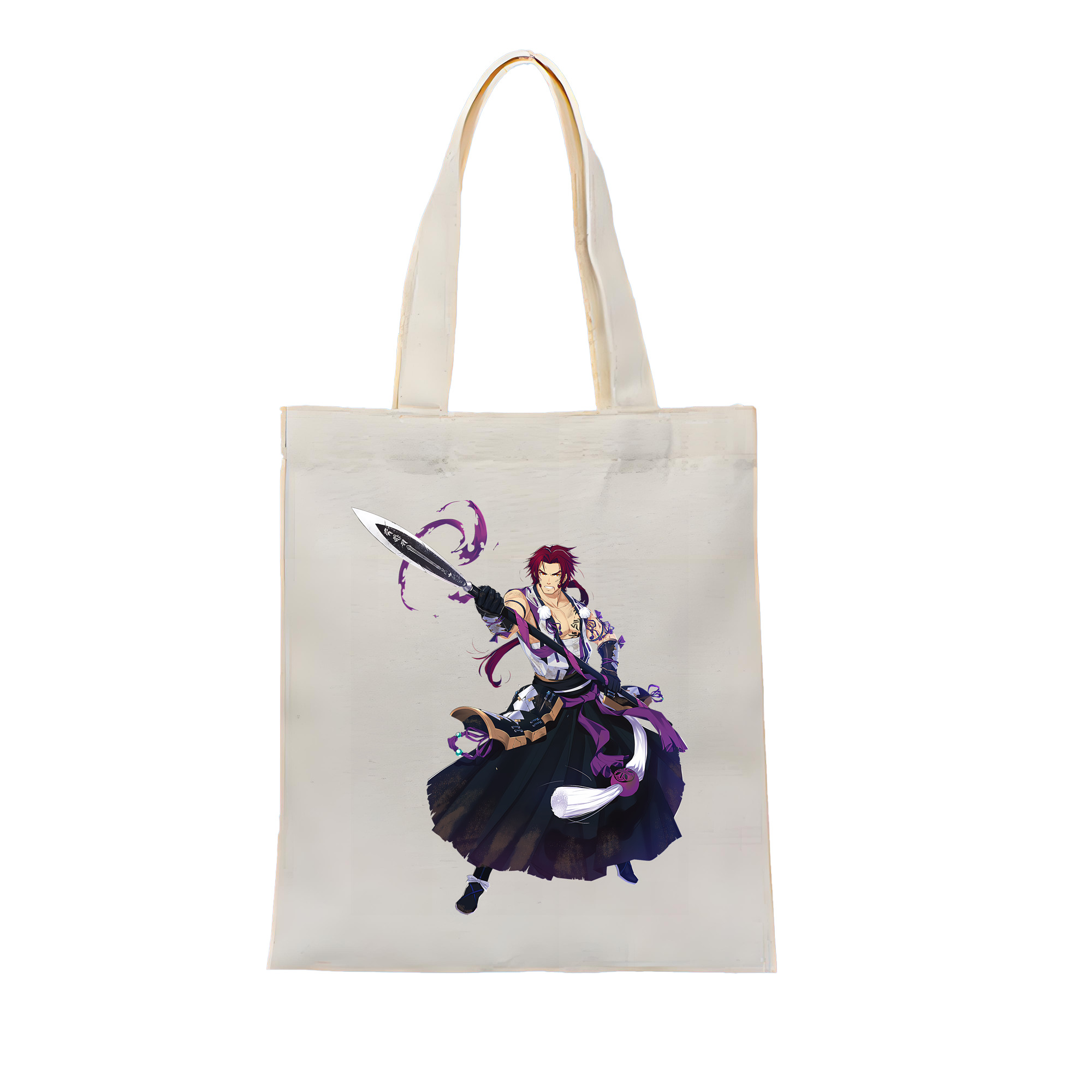 （画像用） 刀剣乱舞 Touken Ranbu 縦型キャンバス生地手提げバッグ　トートバッグ