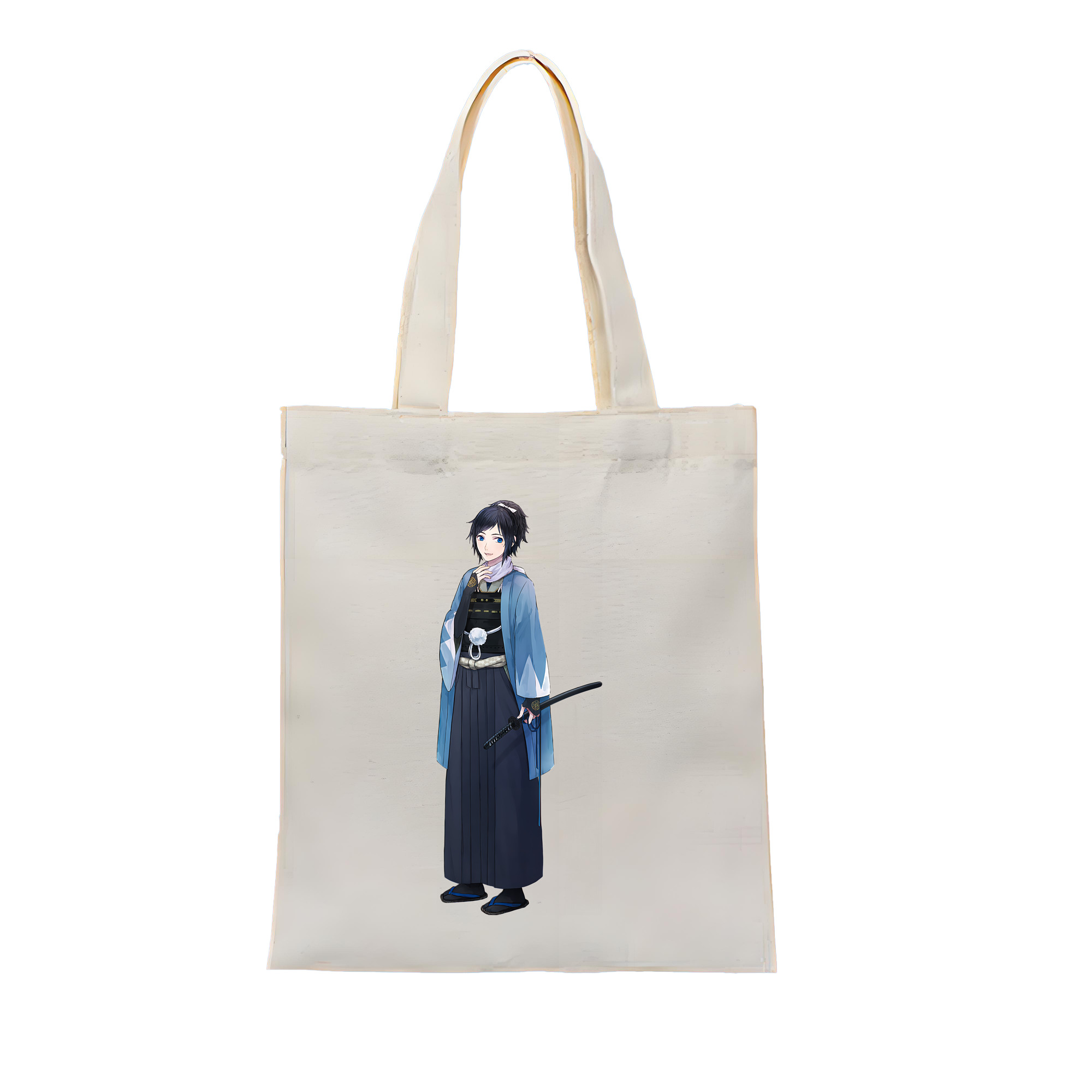（画像用） 刀剣乱舞 Touken Ranbu 縦型キャンバス生地手提げバッグ　トートバッグ