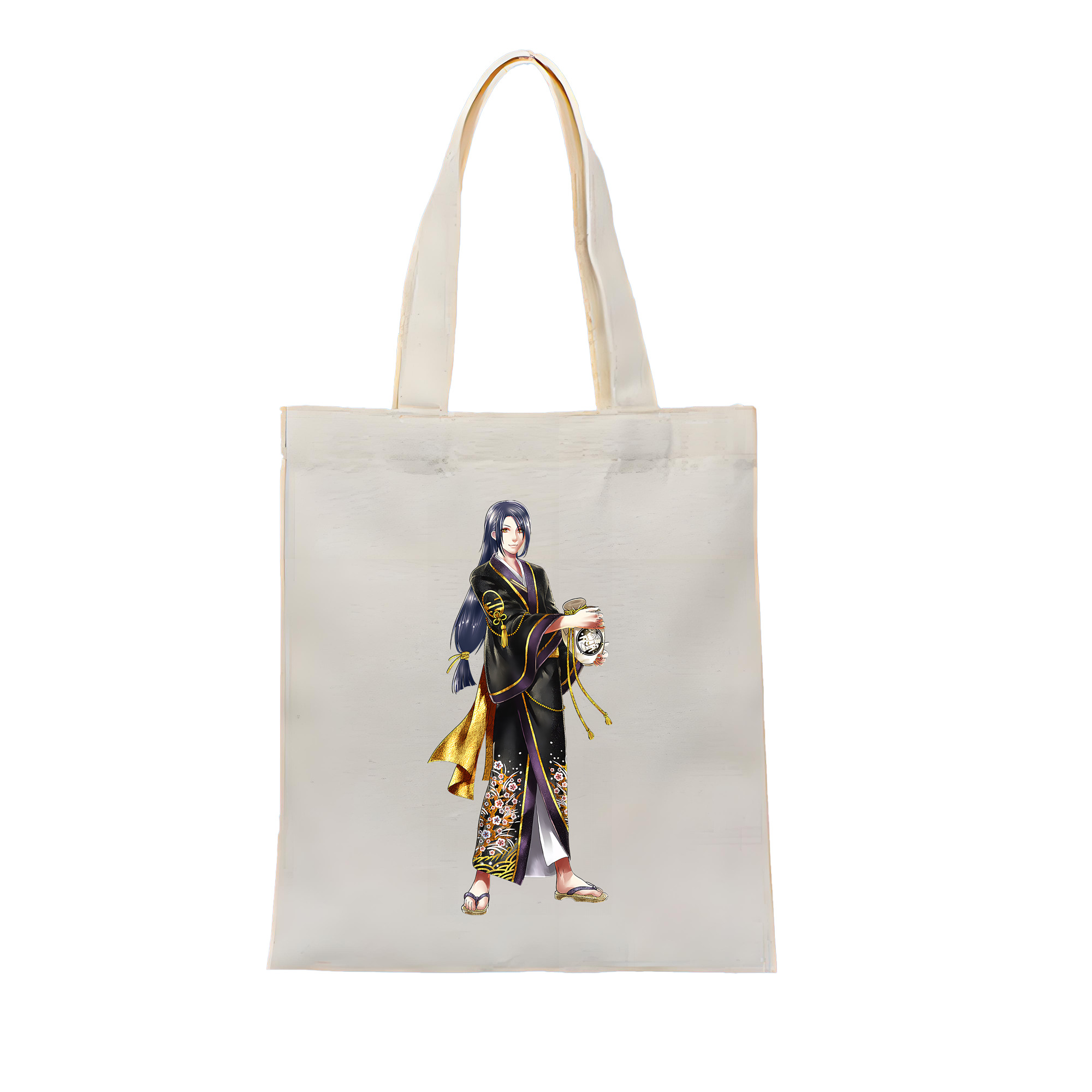 （画像用） 刀剣乱舞 Touken Ranbu 縦型キャンバス生地手提げバッグ　トートバッグ
