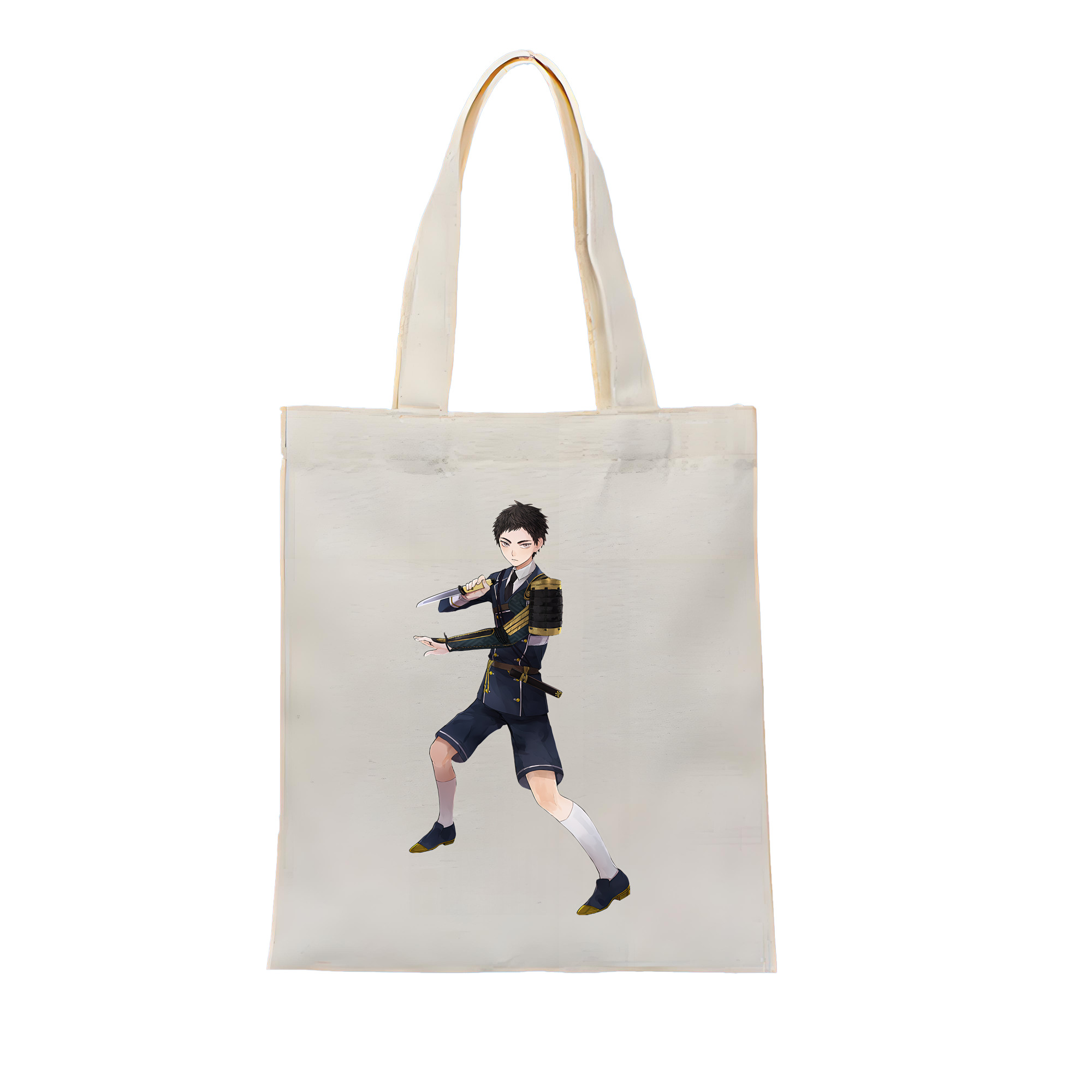 （画像用） 刀剣乱舞 Touken Ranbu 縦型キャンバス生地手提げバッグ　トートバッグ