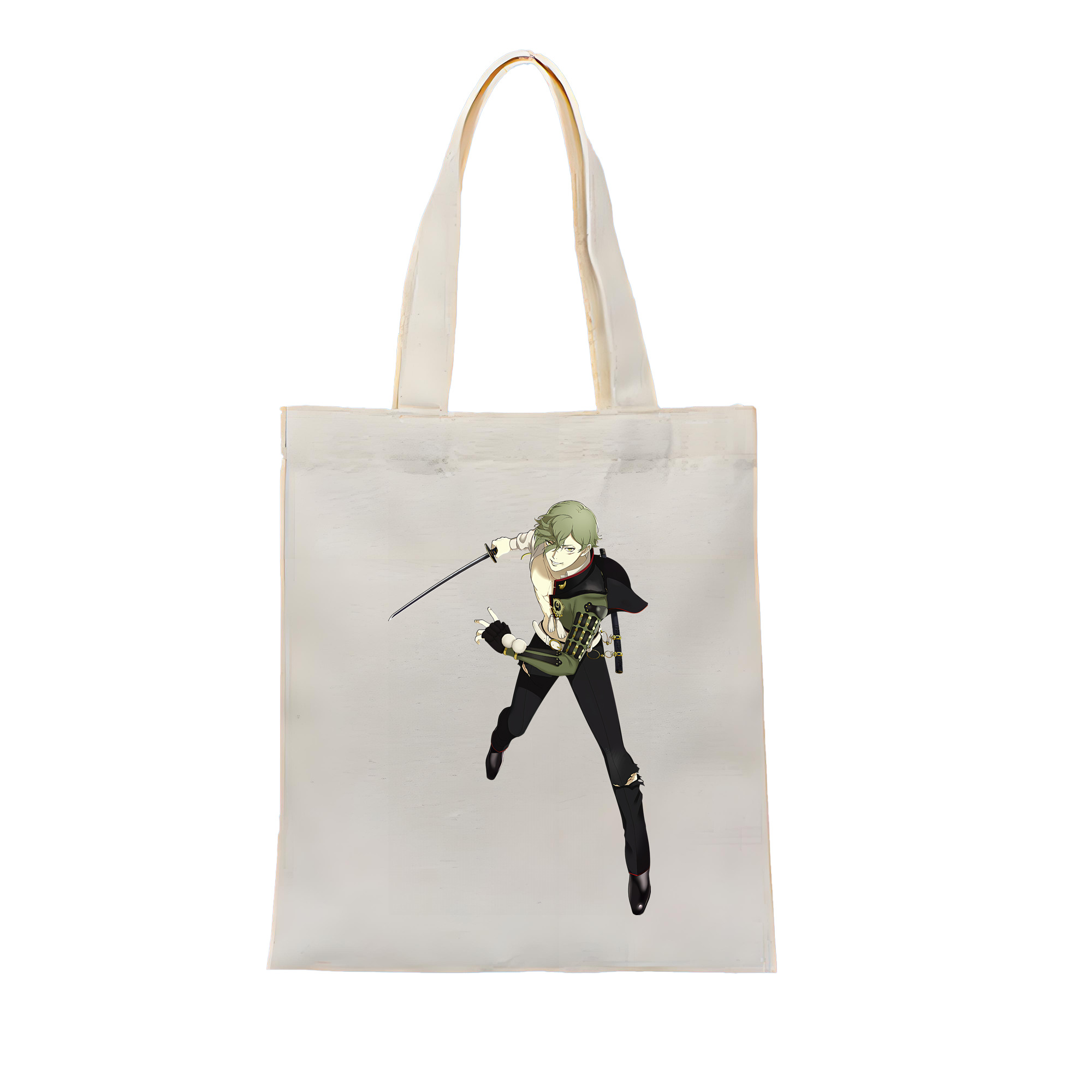 （画像用） 刀剣乱舞 Touken Ranbu 縦型キャンバス生地手提げバッグ　トートバッグ
