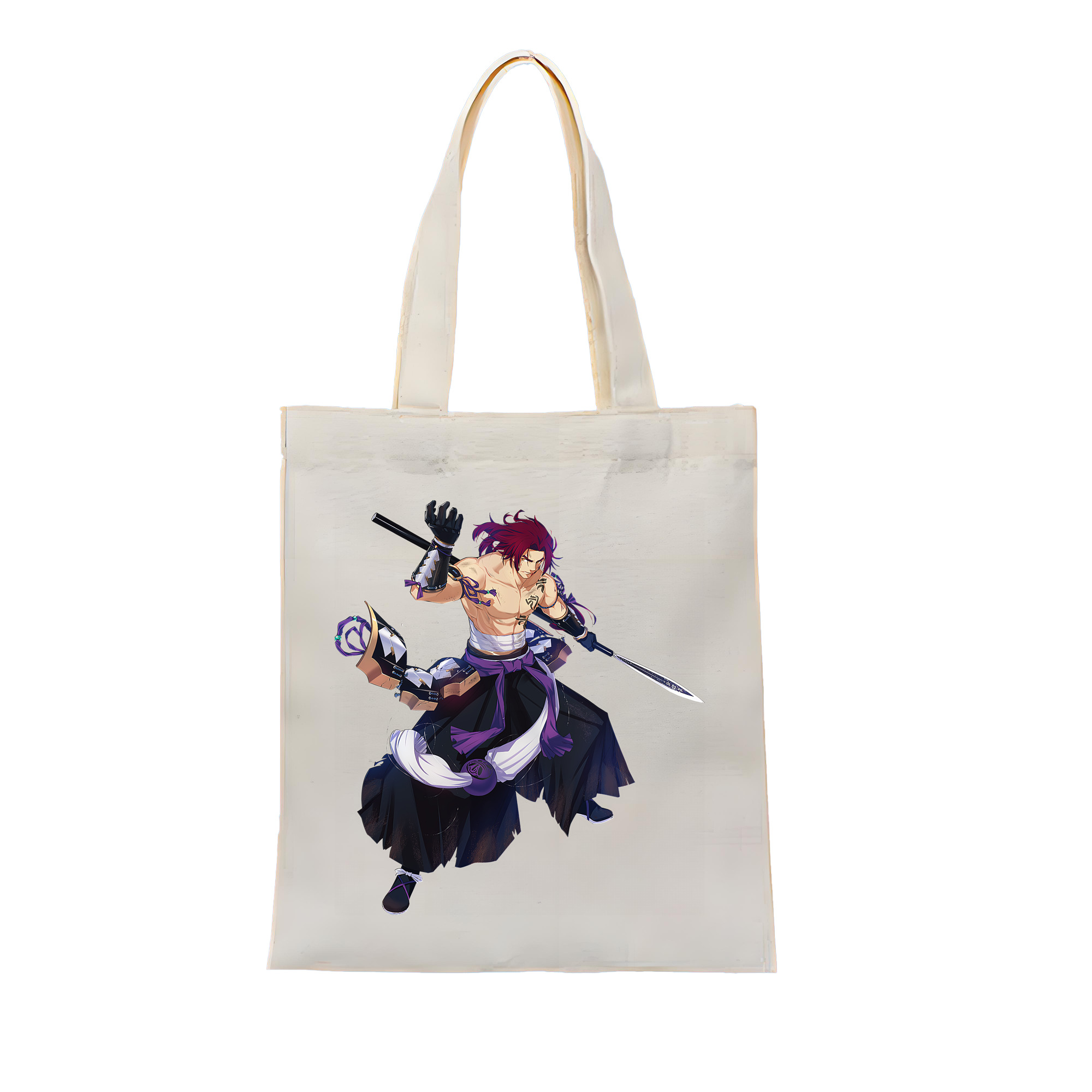 （画像用） 刀剣乱舞 Touken Ranbu 縦型キャンバス生地手提げバッグ　トートバッグ
