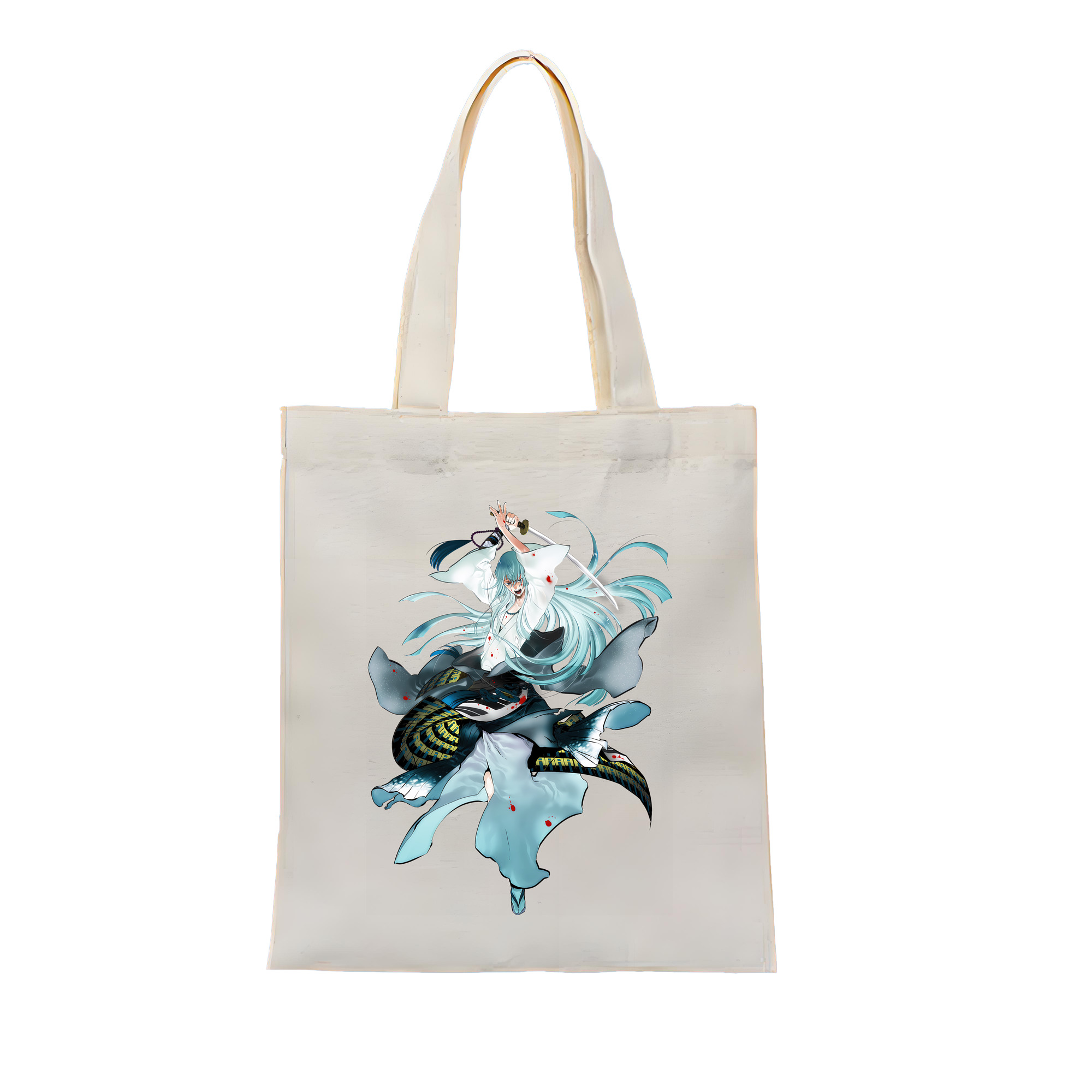 （画像用） 刀剣乱舞 Touken Ranbu 縦型キャンバス生地手提げバッグ　トートバッグ