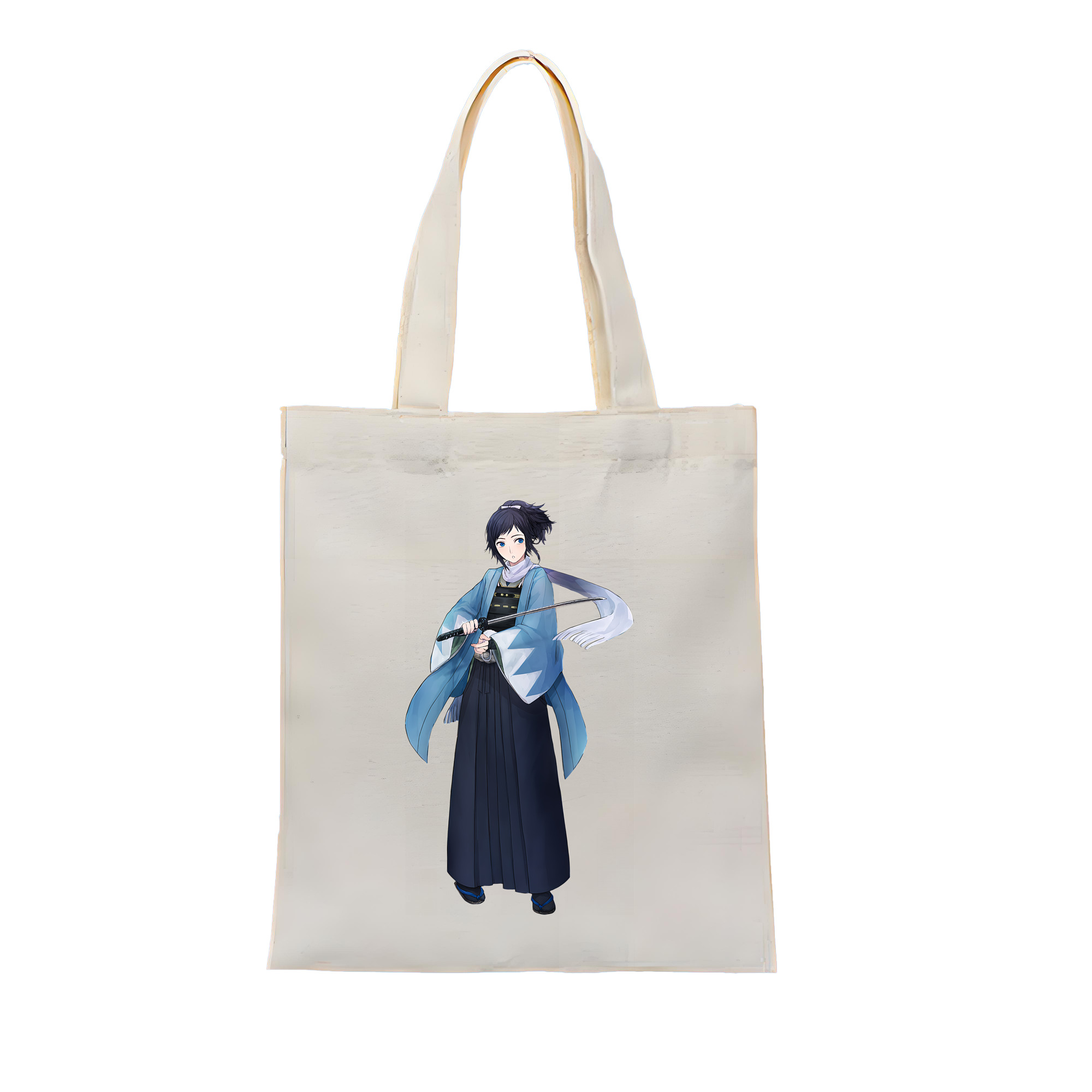 （画像用） 刀剣乱舞 Touken Ranbu 縦型キャンバス生地手提げバッグ　トートバッグ