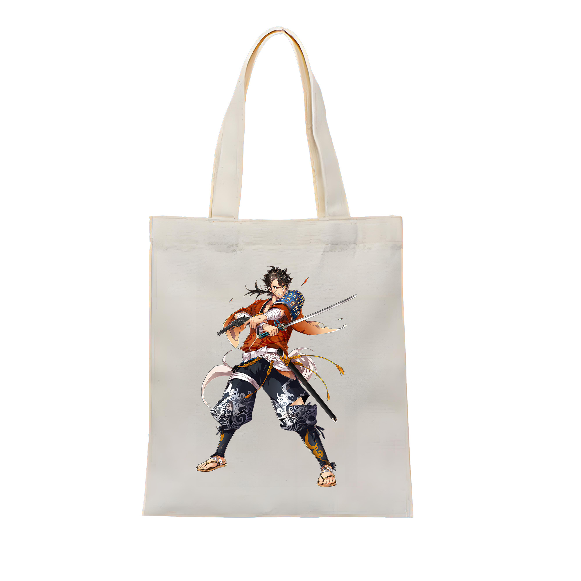 （画像用） 刀剣乱舞 Touken Ranbu 縦型キャンバス生地手提げバッグ　トートバッグ
