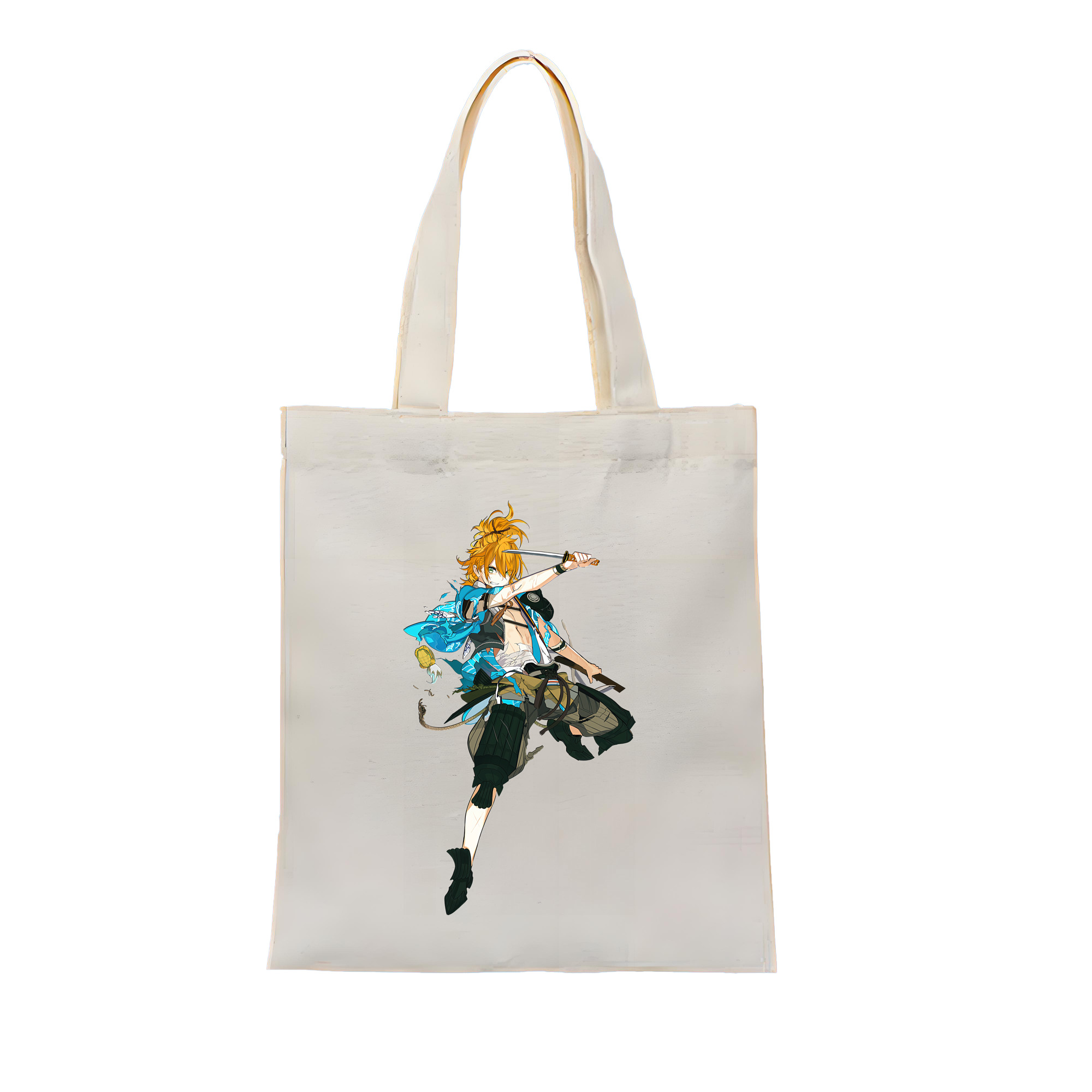 （画像用） 刀剣乱舞 Touken Ranbu 縦型キャンバス生地手提げバッグ　トートバッグ