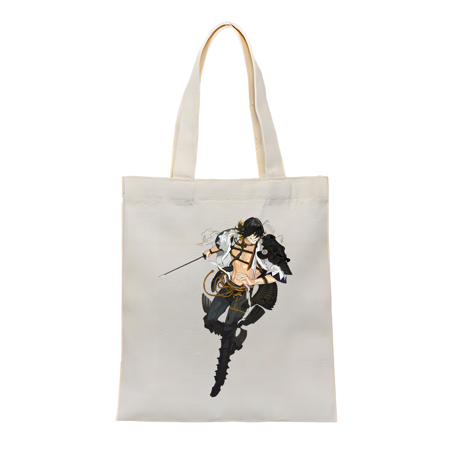 （画像用） 刀剣乱舞 Touken Ranbu 縦型キャンバス生地手提げバッグ　トートバッグ