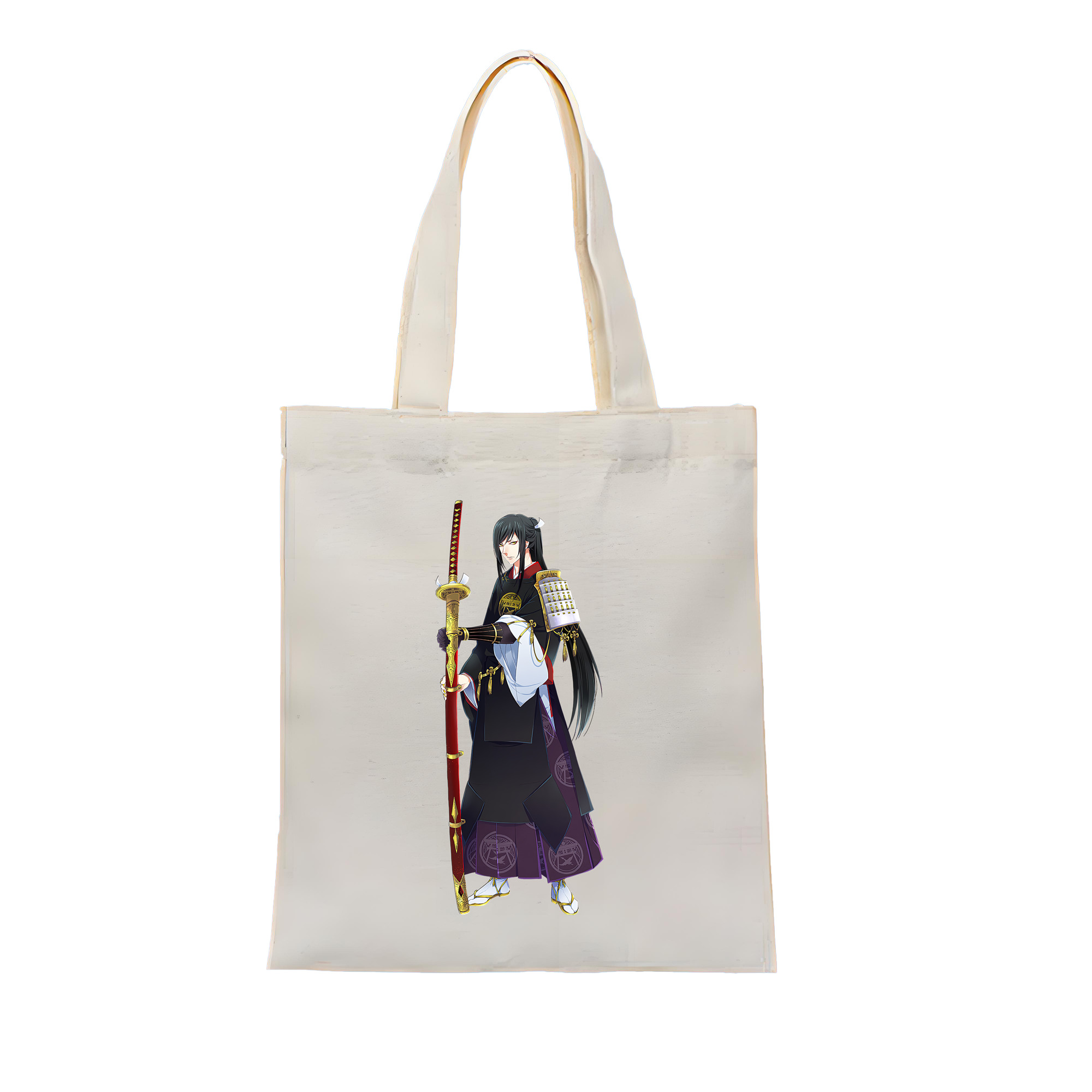 （画像用） 刀剣乱舞 Touken Ranbu 縦型キャンバス生地手提げバッグ　トートバッグ