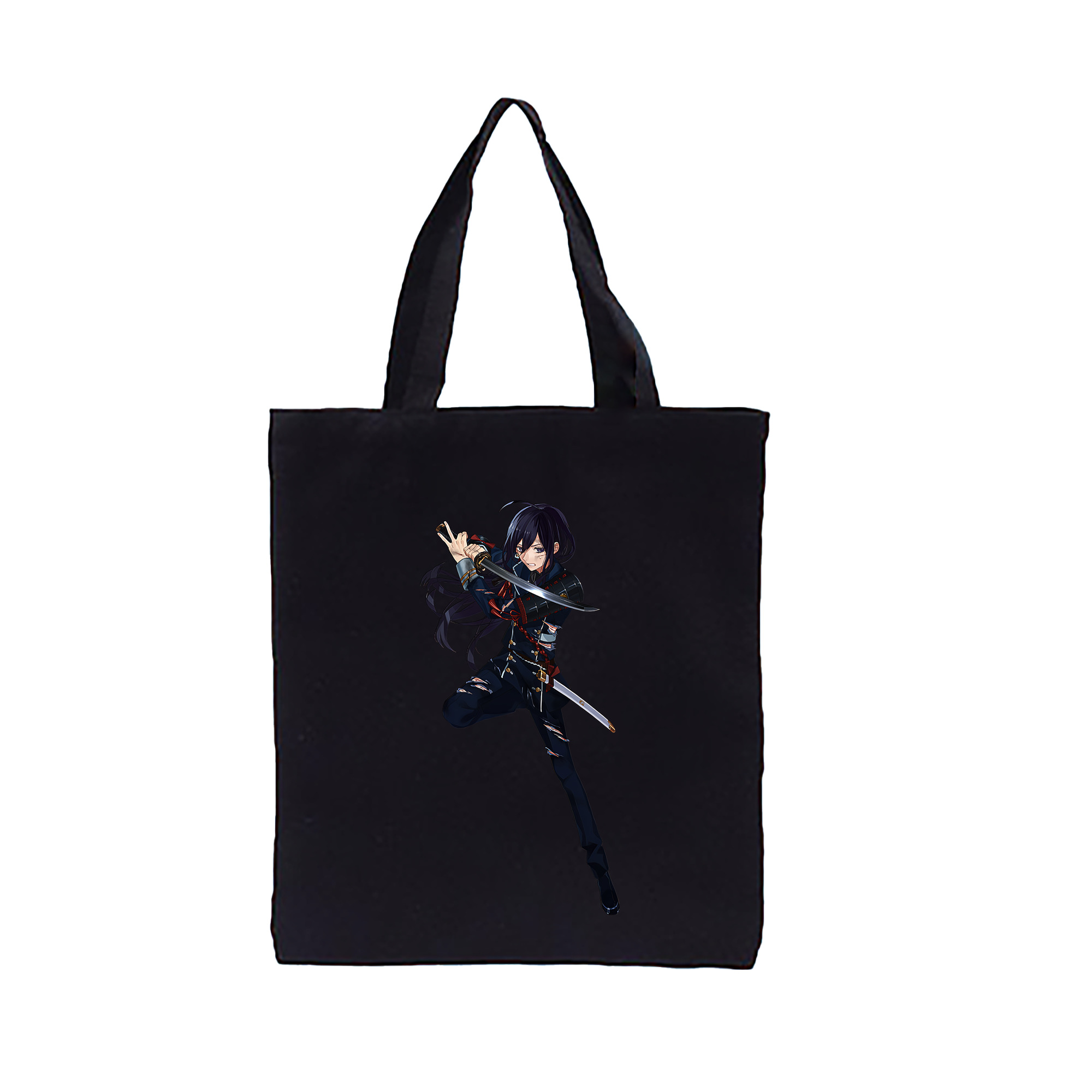 （画像用） 刀剣乱舞 Touken Ranbu 縦型キャンバス生地手提げバッグ　トートバッグ