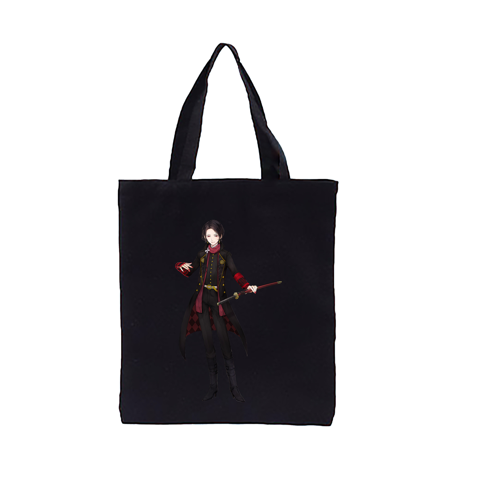 （画像用） 刀剣乱舞 Touken Ranbu 縦型キャンバス生地手提げバッグ　トートバッグ