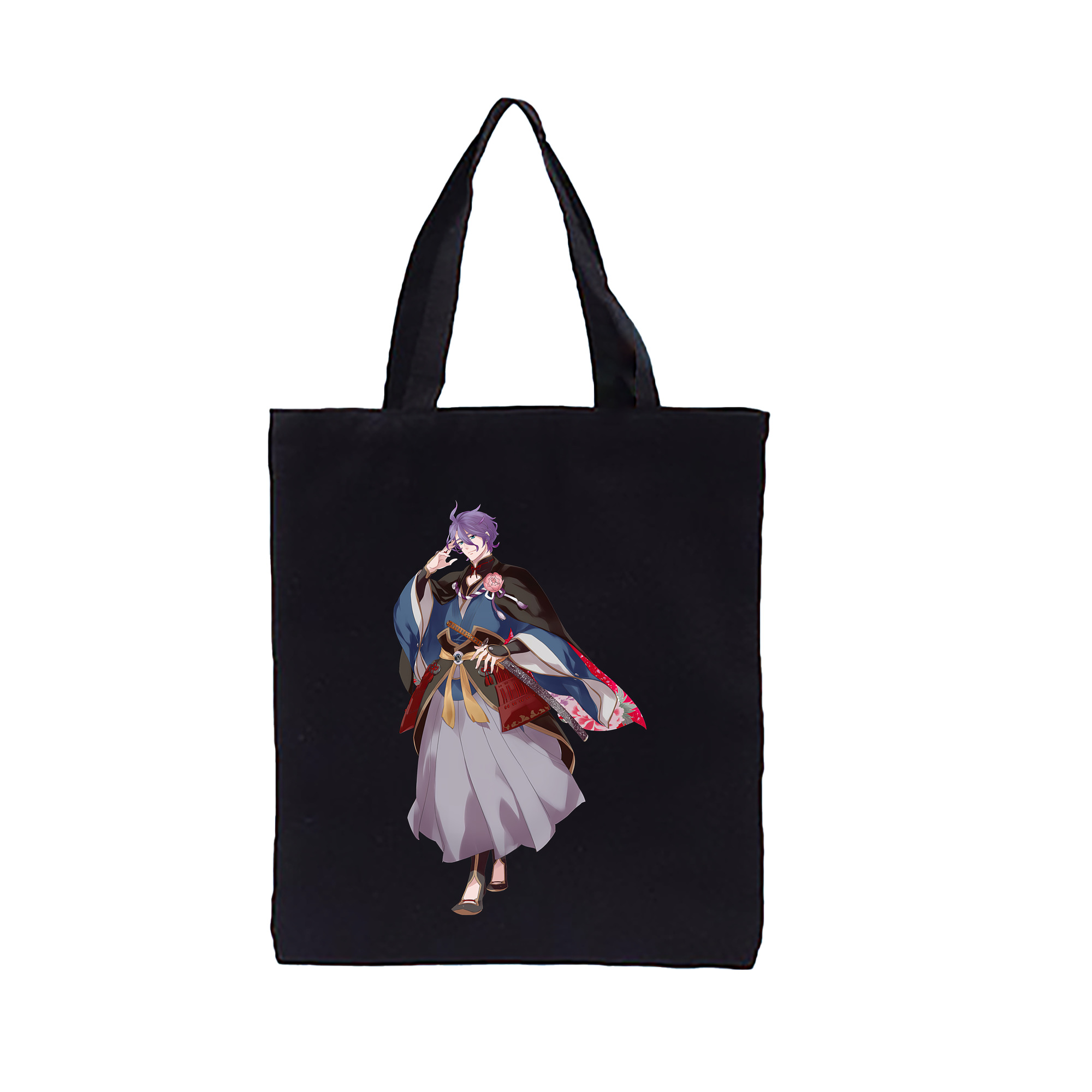 （画像用） 刀剣乱舞 Touken Ranbu 縦型キャンバス生地手提げバッグ　トートバッグ