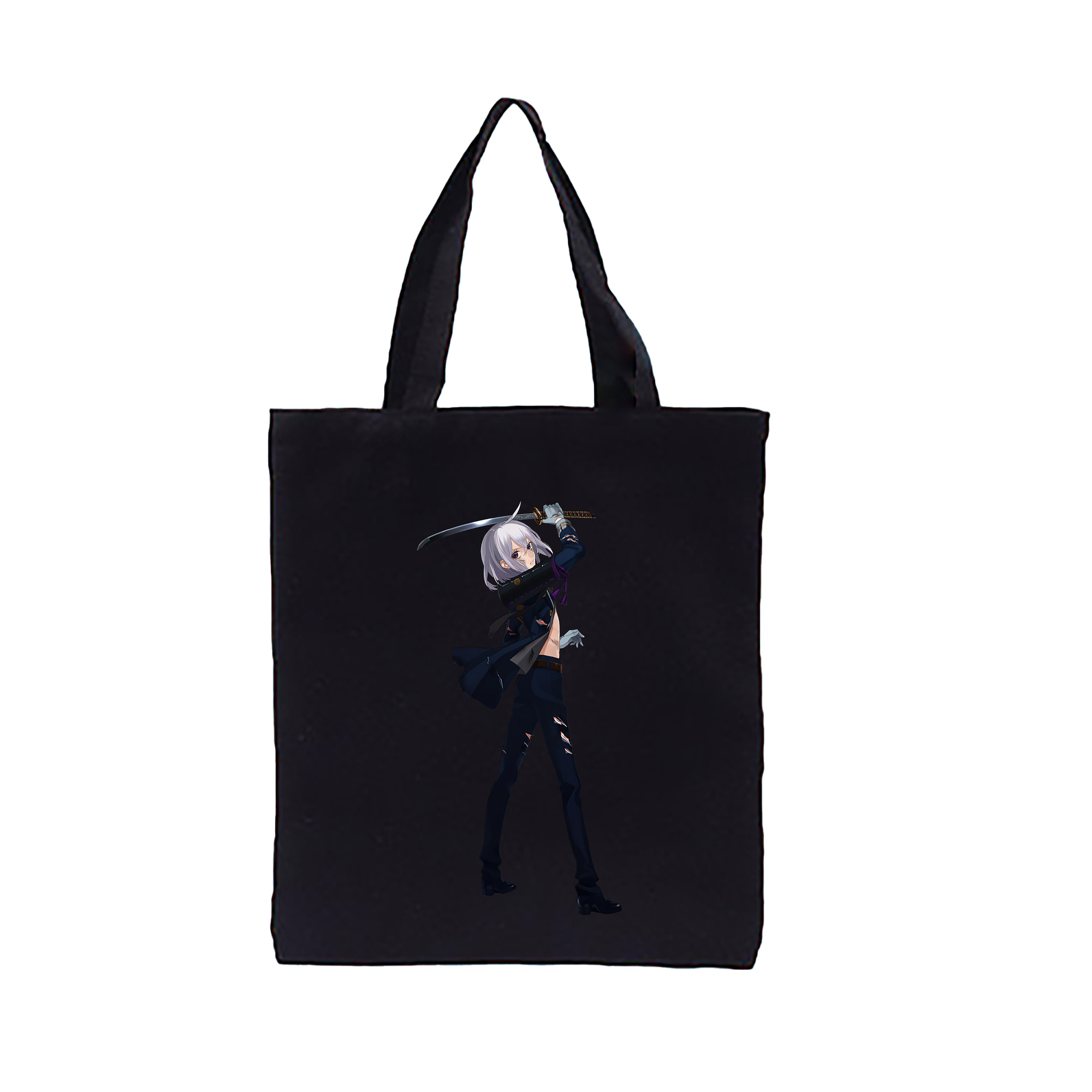 （画像用） 刀剣乱舞 Touken Ranbu 縦型キャンバス生地手提げバッグ　トートバッグ