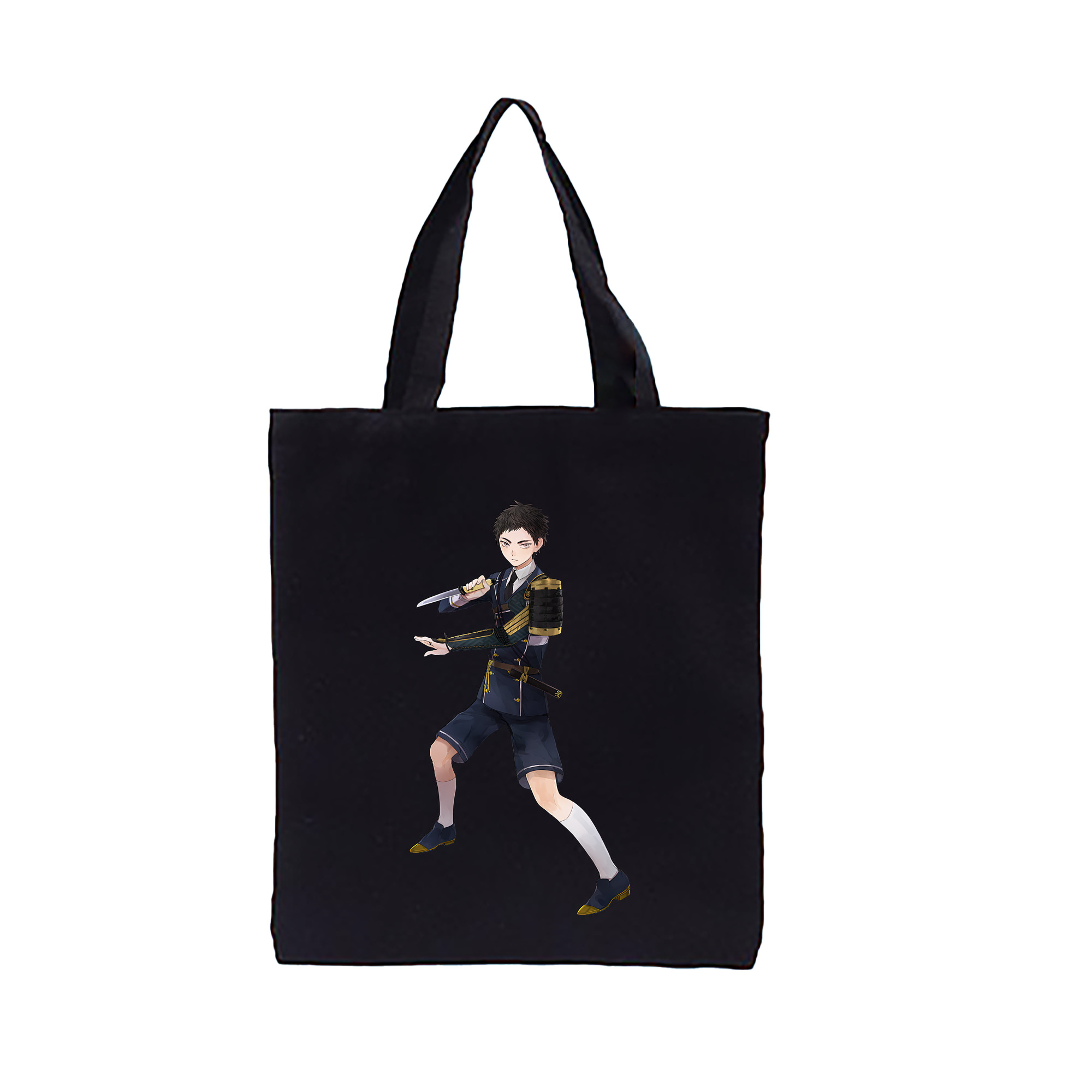 （画像用） 刀剣乱舞 Touken Ranbu 縦型キャンバス生地手提げバッグ　トートバッグ