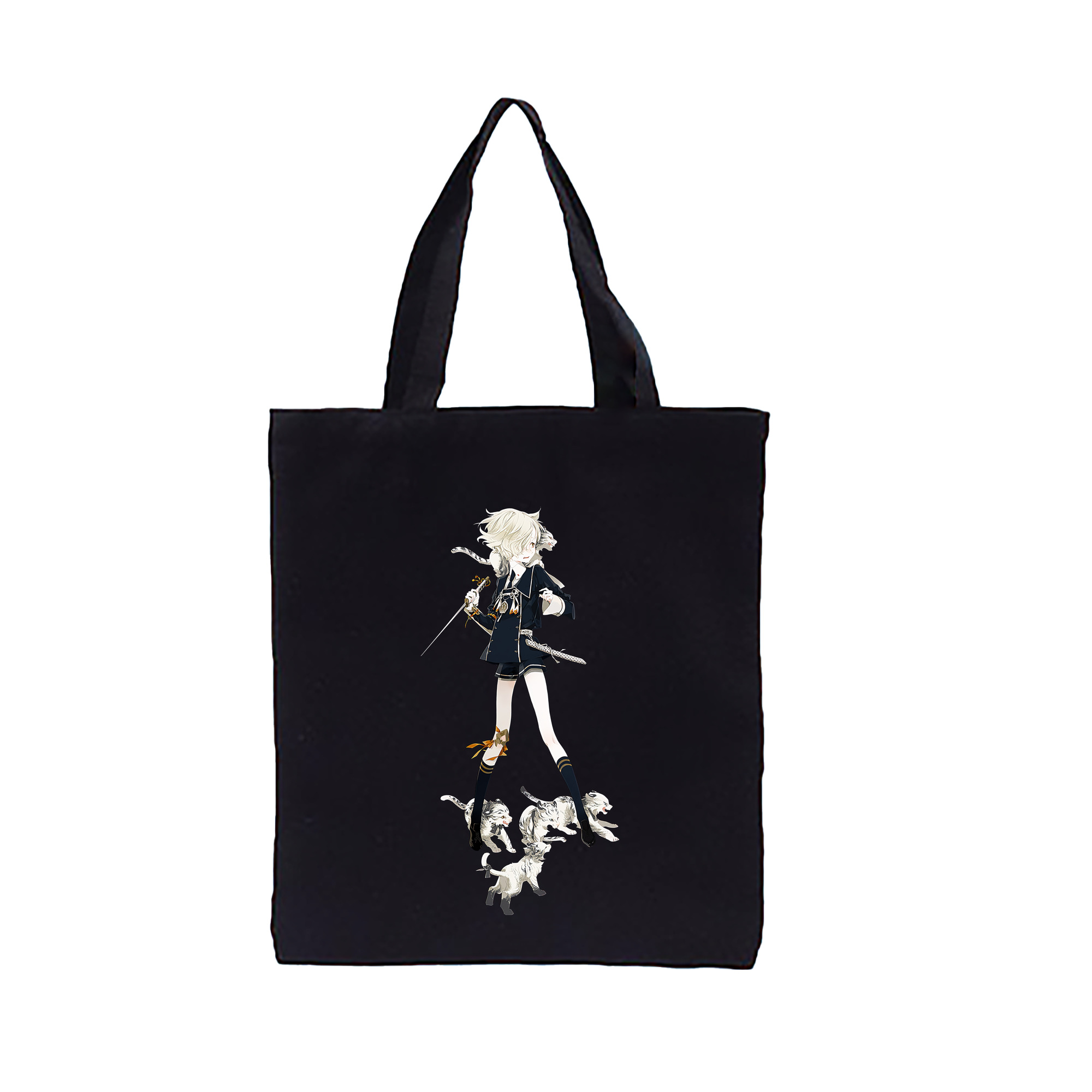 （画像用） 刀剣乱舞 Touken Ranbu 縦型キャンバス生地手提げバッグ　トートバッグ