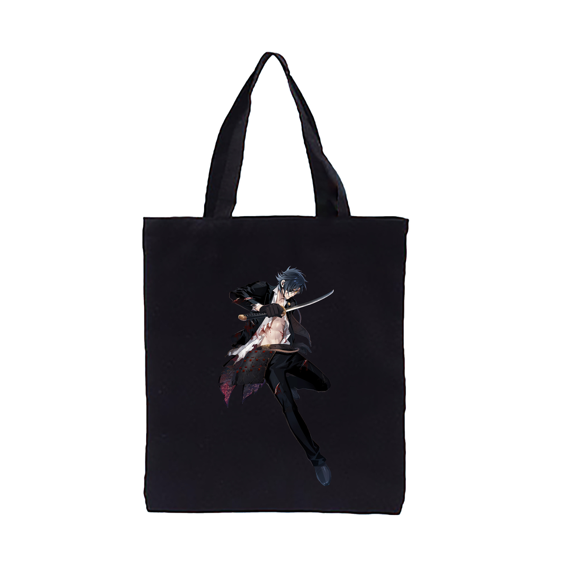 （画像用） 刀剣乱舞 Touken Ranbu 縦型キャンバス生地手提げバッグ　トートバッグ