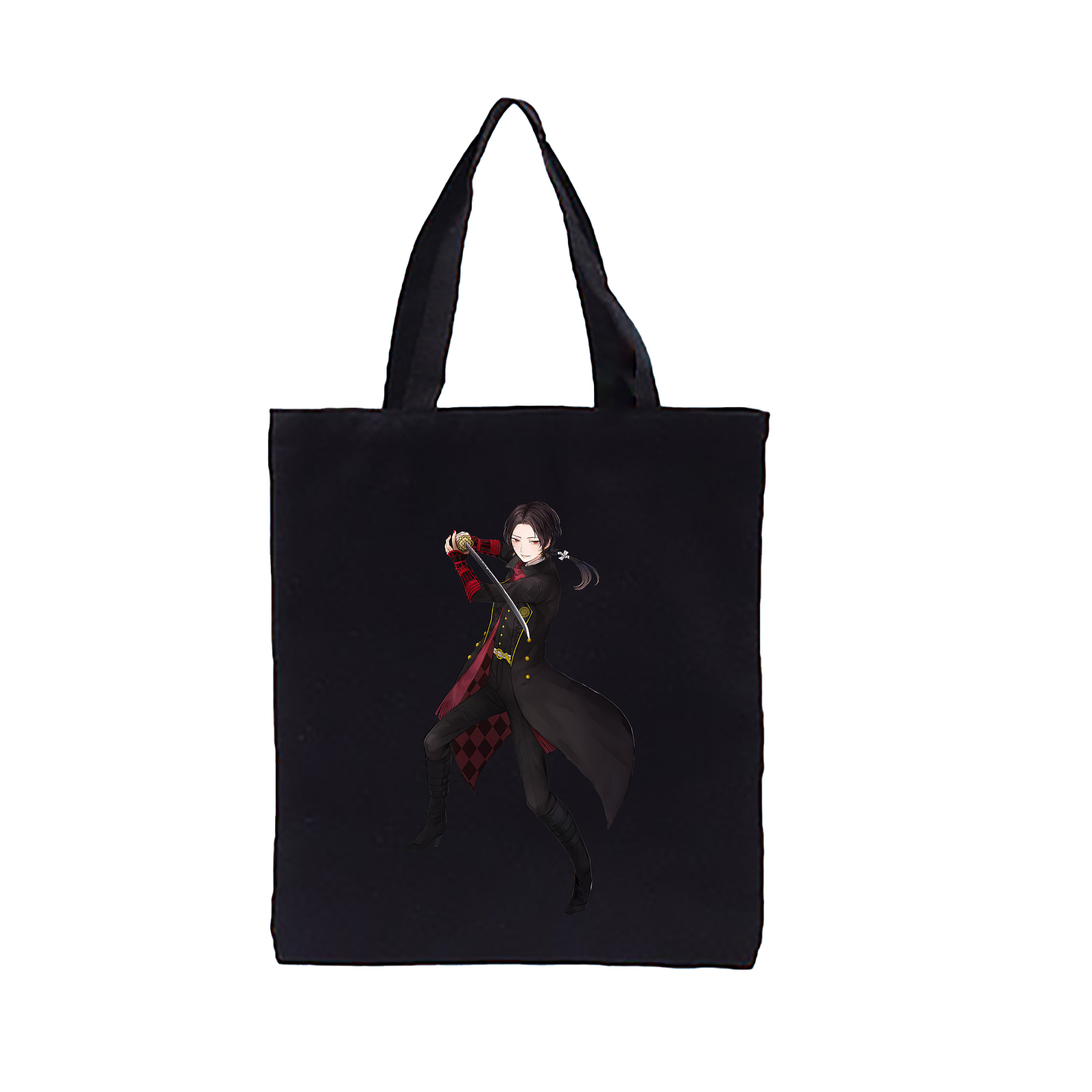 （画像用） 刀剣乱舞 Touken Ranbu 縦型キャンバス生地手提げバッグ　トートバッグ