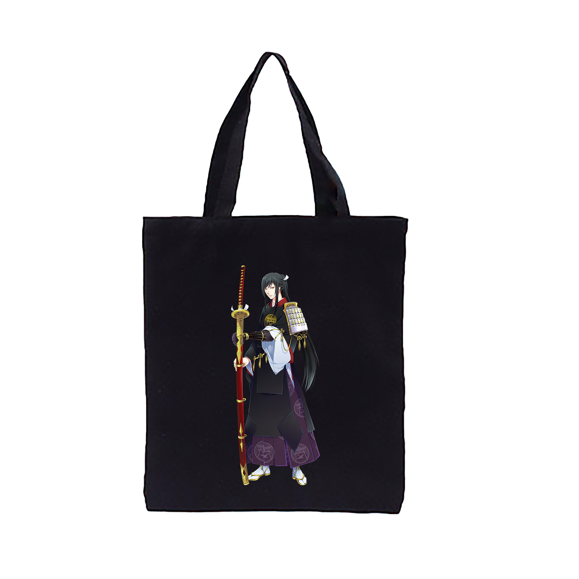 （画像用） 刀剣乱舞 Touken Ranbu 縦型キャンバス生地手提げバッグ　トートバッグ