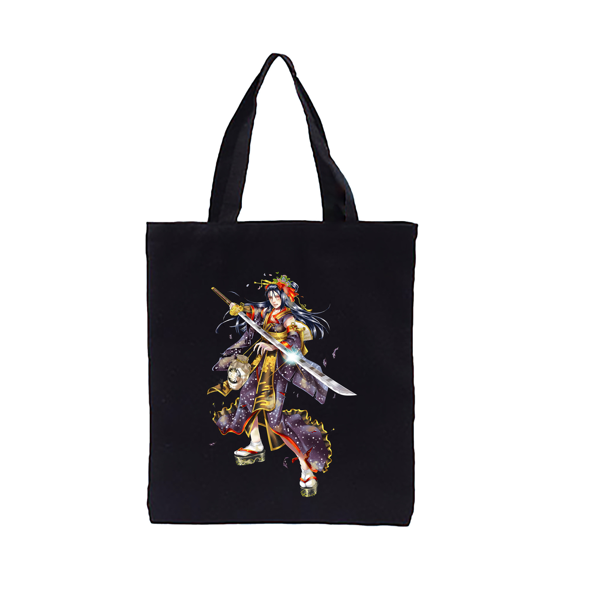 （画像用） 刀剣乱舞 Touken Ranbu 縦型キャンバス生地手提げバッグ　トートバッグ