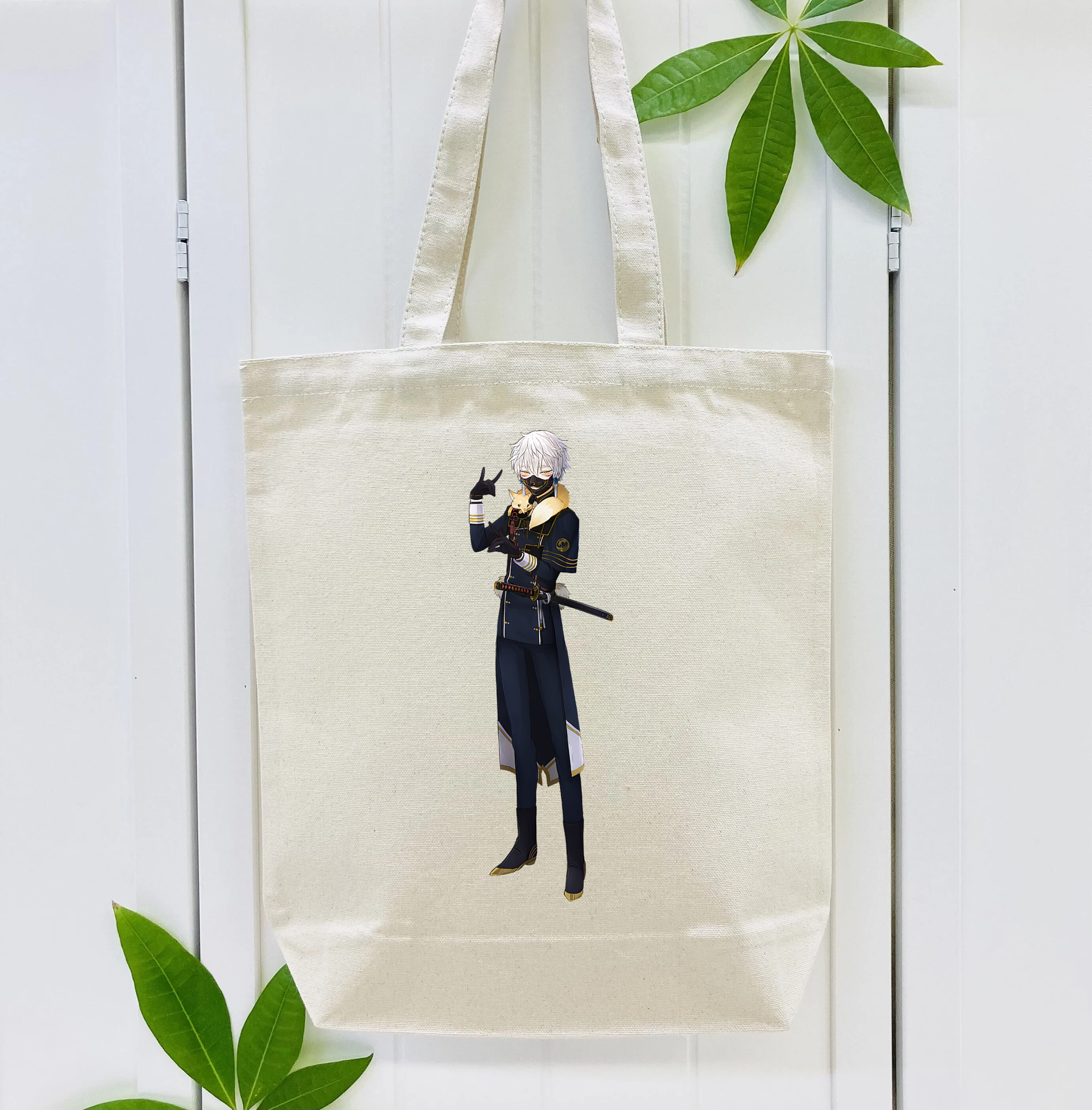 刀剣乱舞 Touken Ranbu 縦型キャンバス生地手提げバッグ　トートバッグ