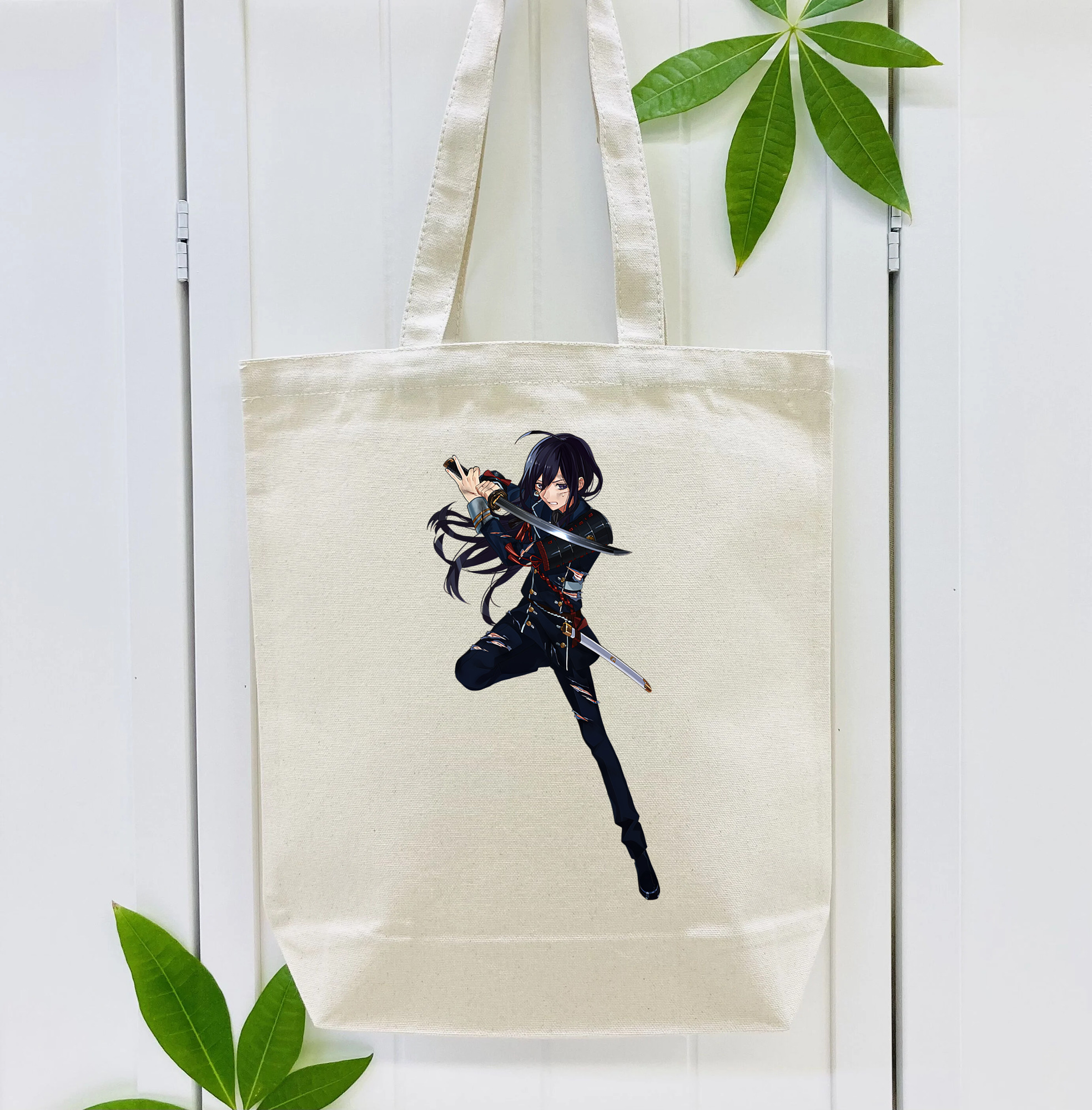 刀剣乱舞 Touken Ranbu 縦型キャンバス生地手提げバッグ　トートバッグ