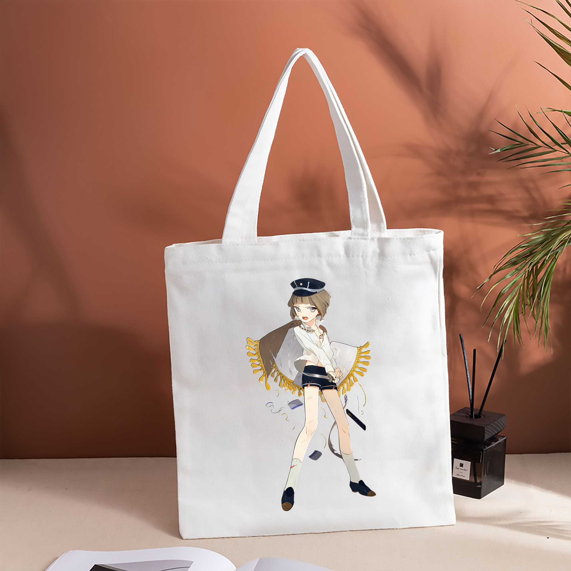刀剣乱舞 Touken Ranbu 縦型キャンバス生地手提げバッグ　トートバッグ