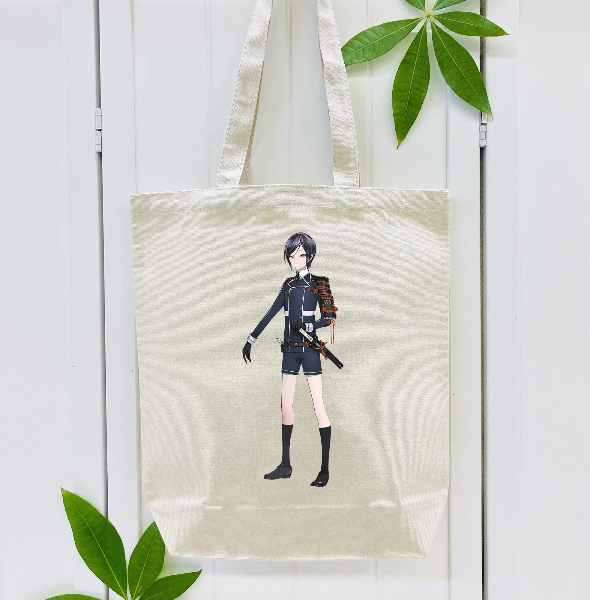 刀剣乱舞 Touken Ranbu 縦型キャンバス生地手提げバッグ　トートバッグ