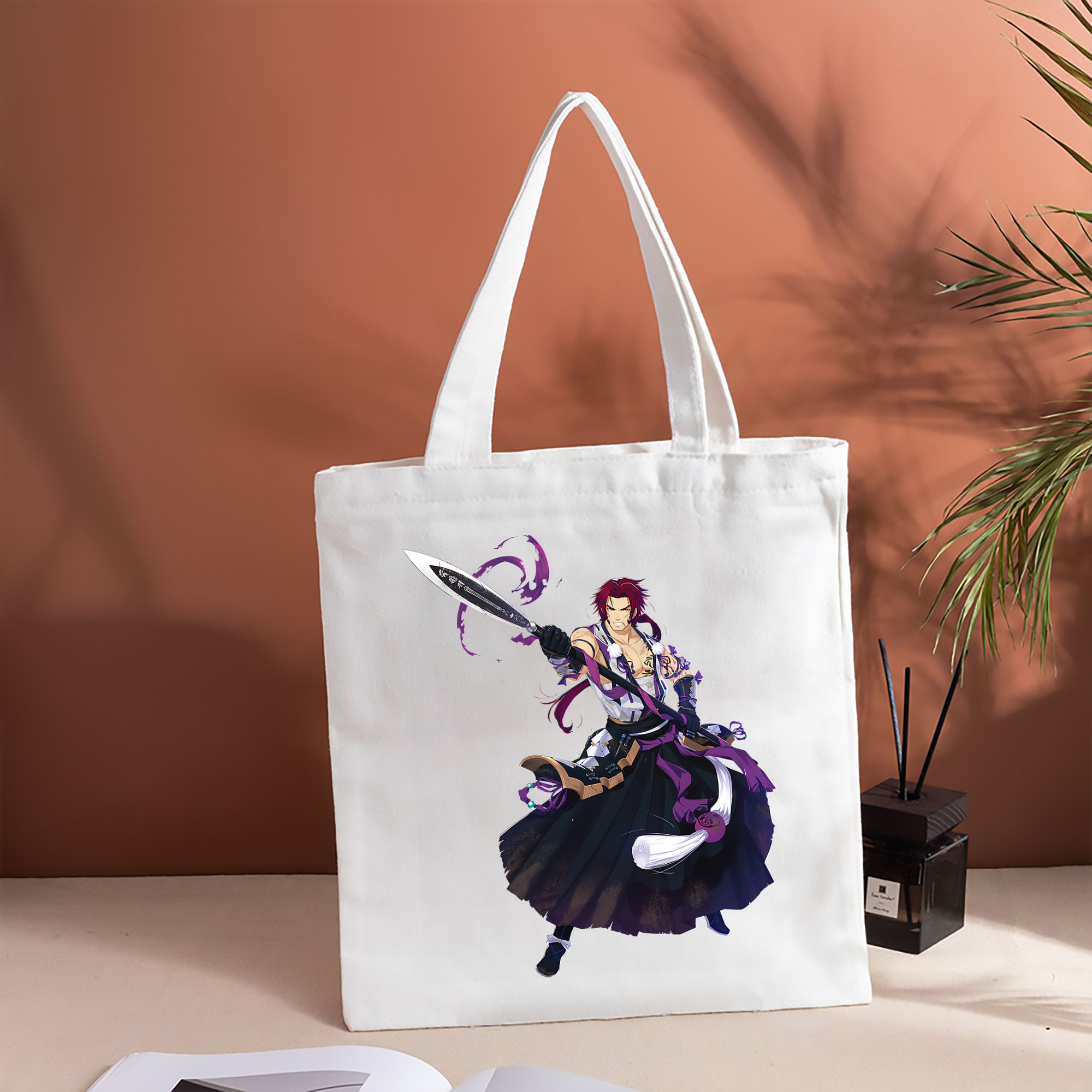 刀剣乱舞 Touken Ranbu 縦型キャンバス生地手提げバッグ　トートバッグ