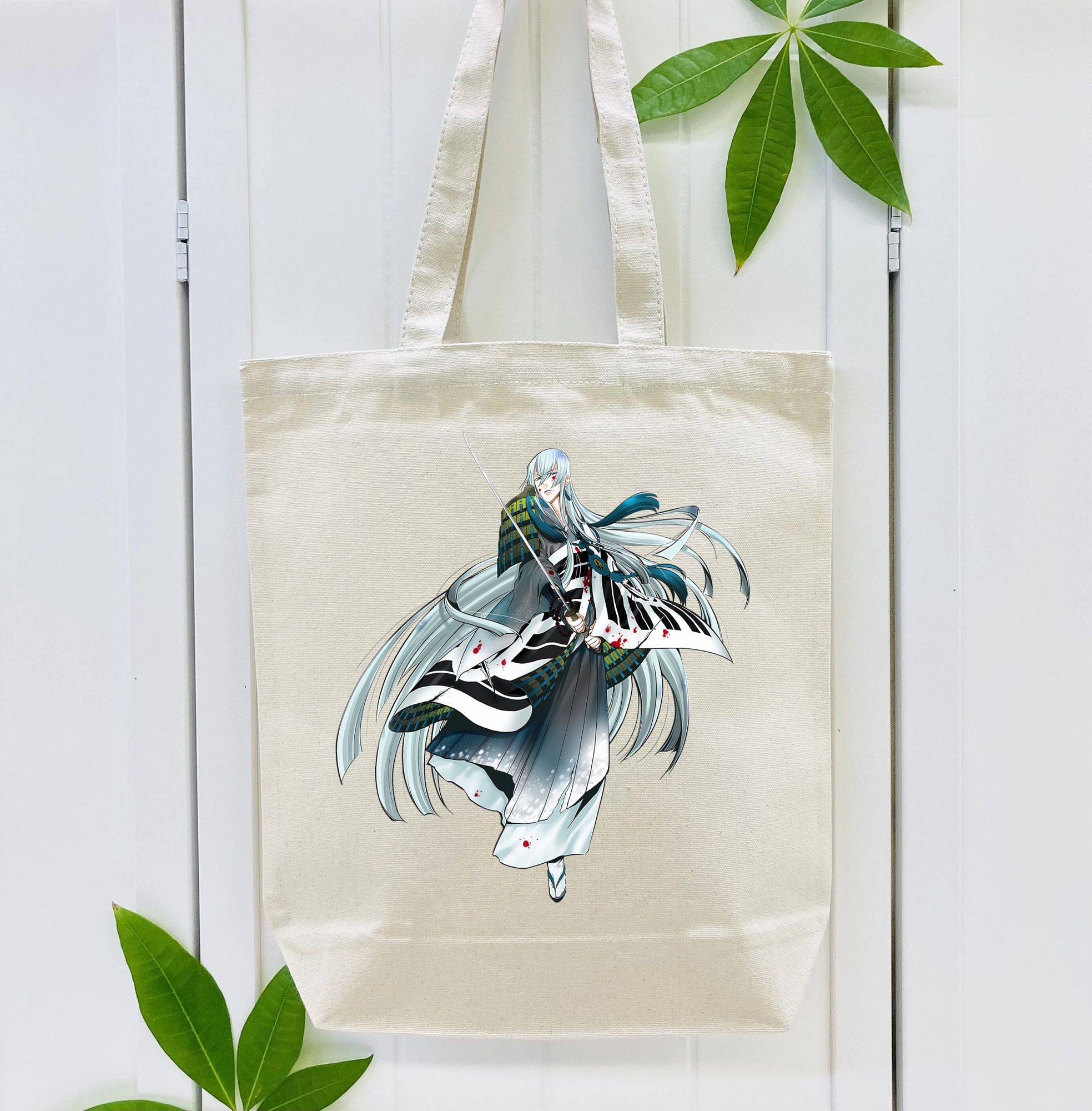 刀剣乱舞 Touken Ranbu 縦型キャンバス生地手提げバッグ　トートバッグ
