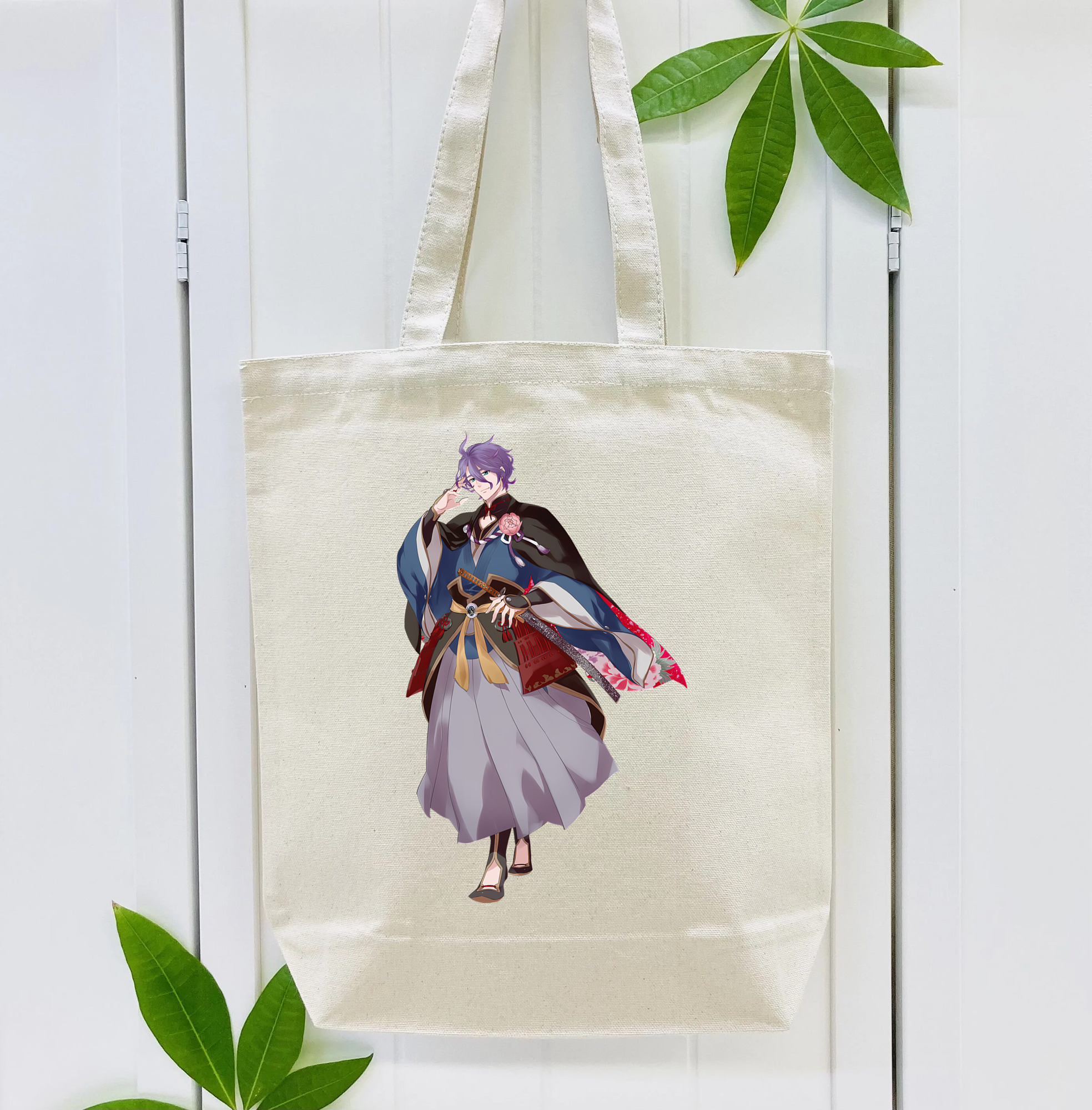 刀剣乱舞 Touken Ranbu 縦型キャンバス生地手提げバッグ　トートバッグ