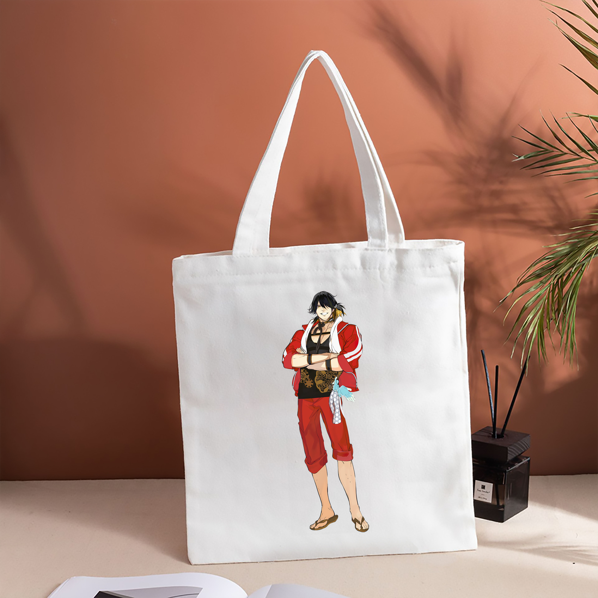 刀剣乱舞 Touken Ranbu 縦型キャンバス生地手提げバッグ　トートバッグ