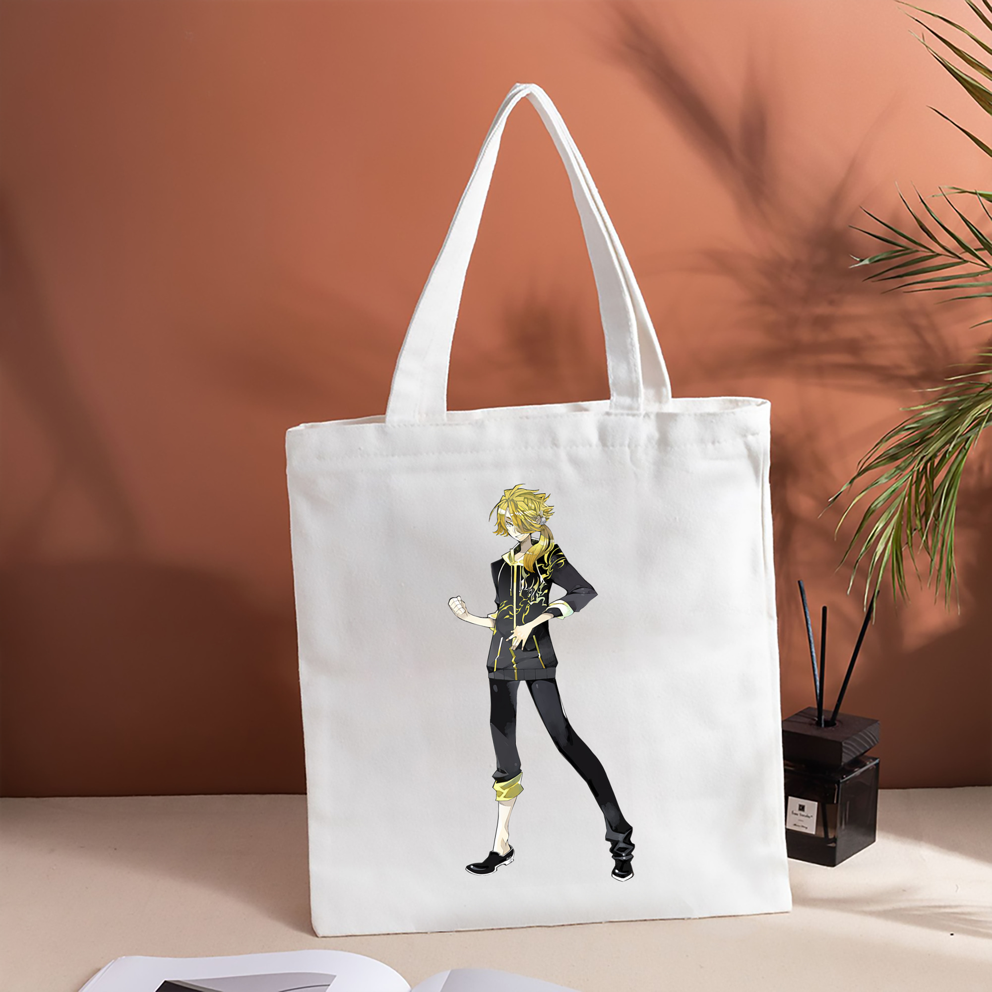 刀剣乱舞 Touken Ranbu 縦型キャンバス生地手提げバッグ　トートバッグ