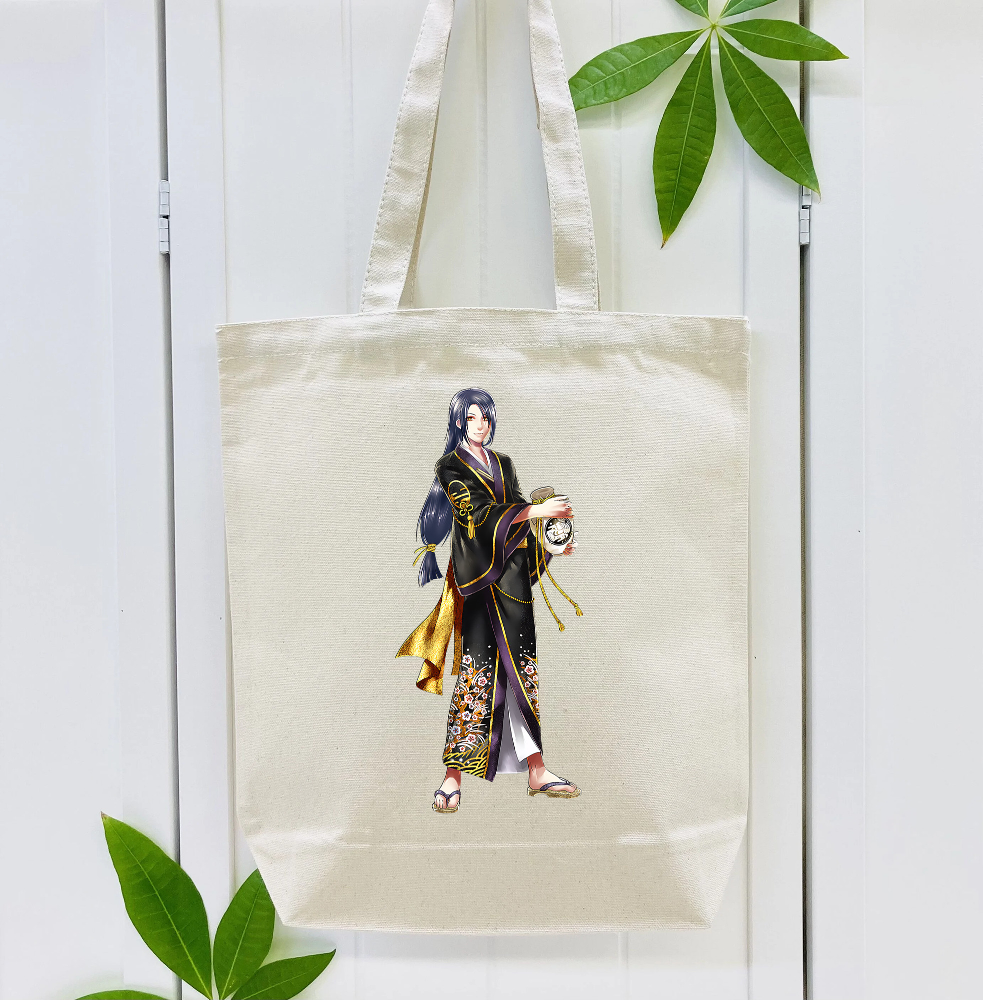 刀剣乱舞 Touken Ranbu 縦型キャンバス生地手提げバッグ　トートバッグ