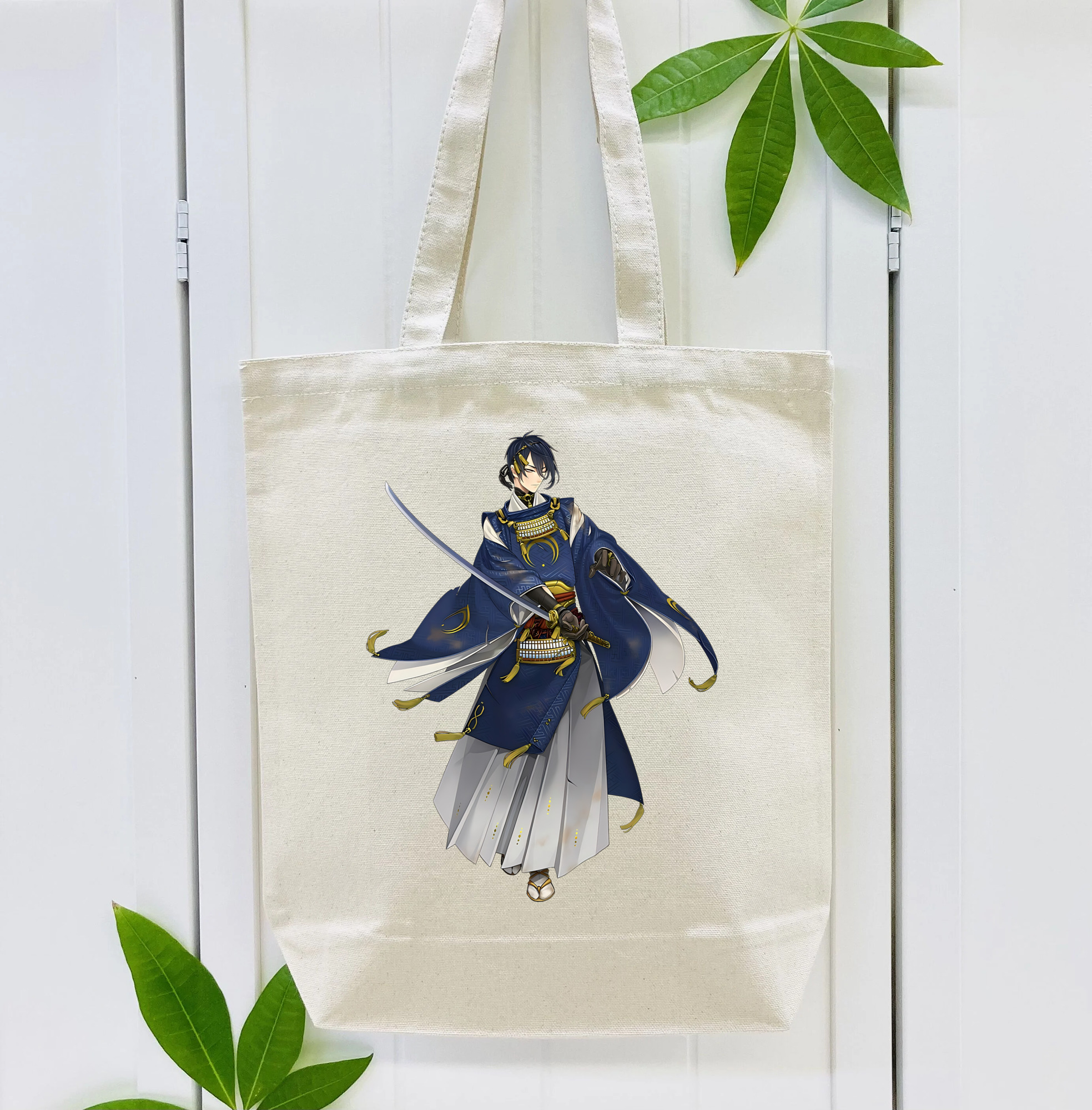 刀剣乱舞 Touken Ranbu 縦型キャンバス生地手提げバッグ　トートバッグ