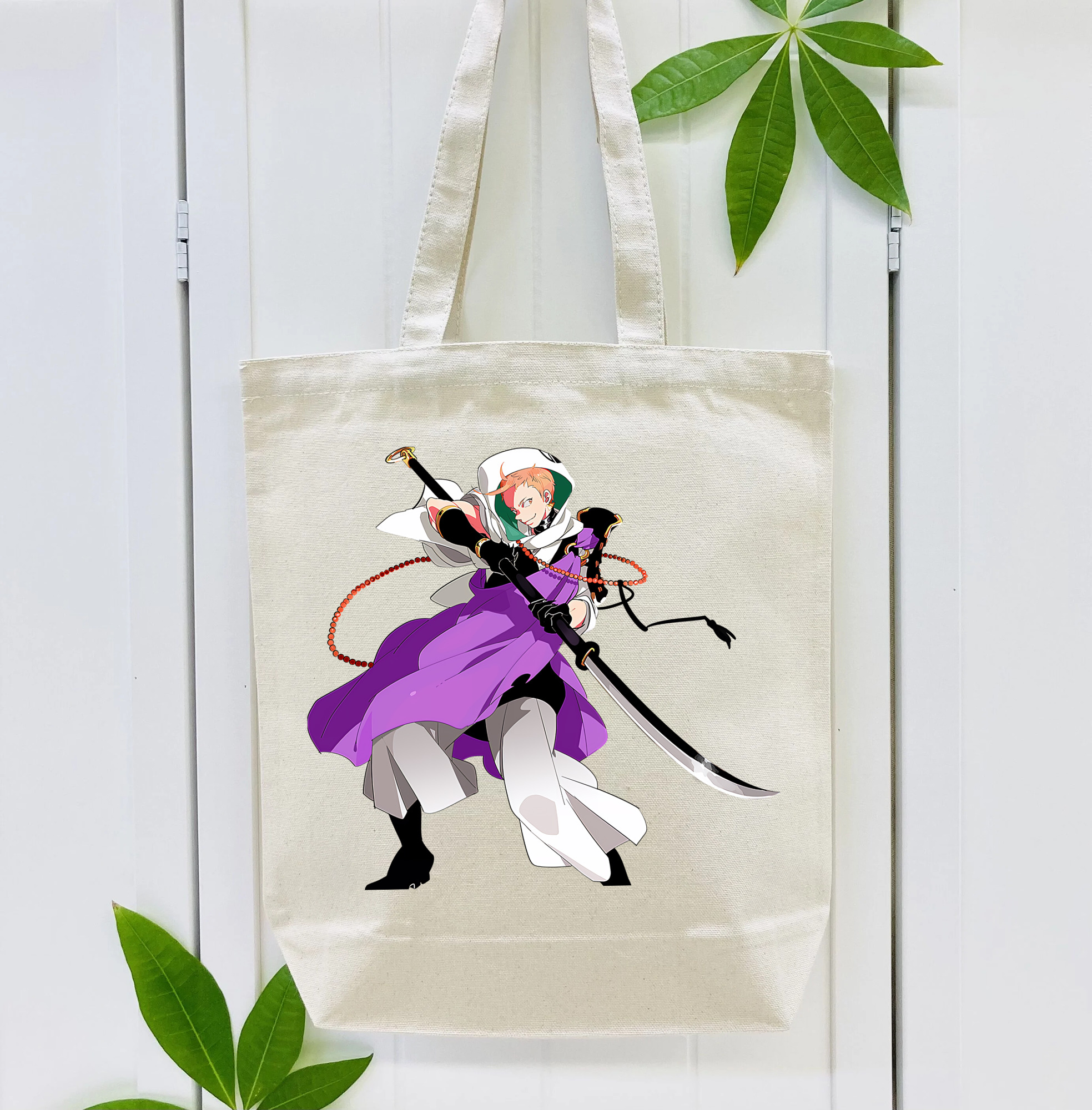 刀剣乱舞 Touken Ranbu 縦型キャンバス生地手提げバッグ　トートバッグ
