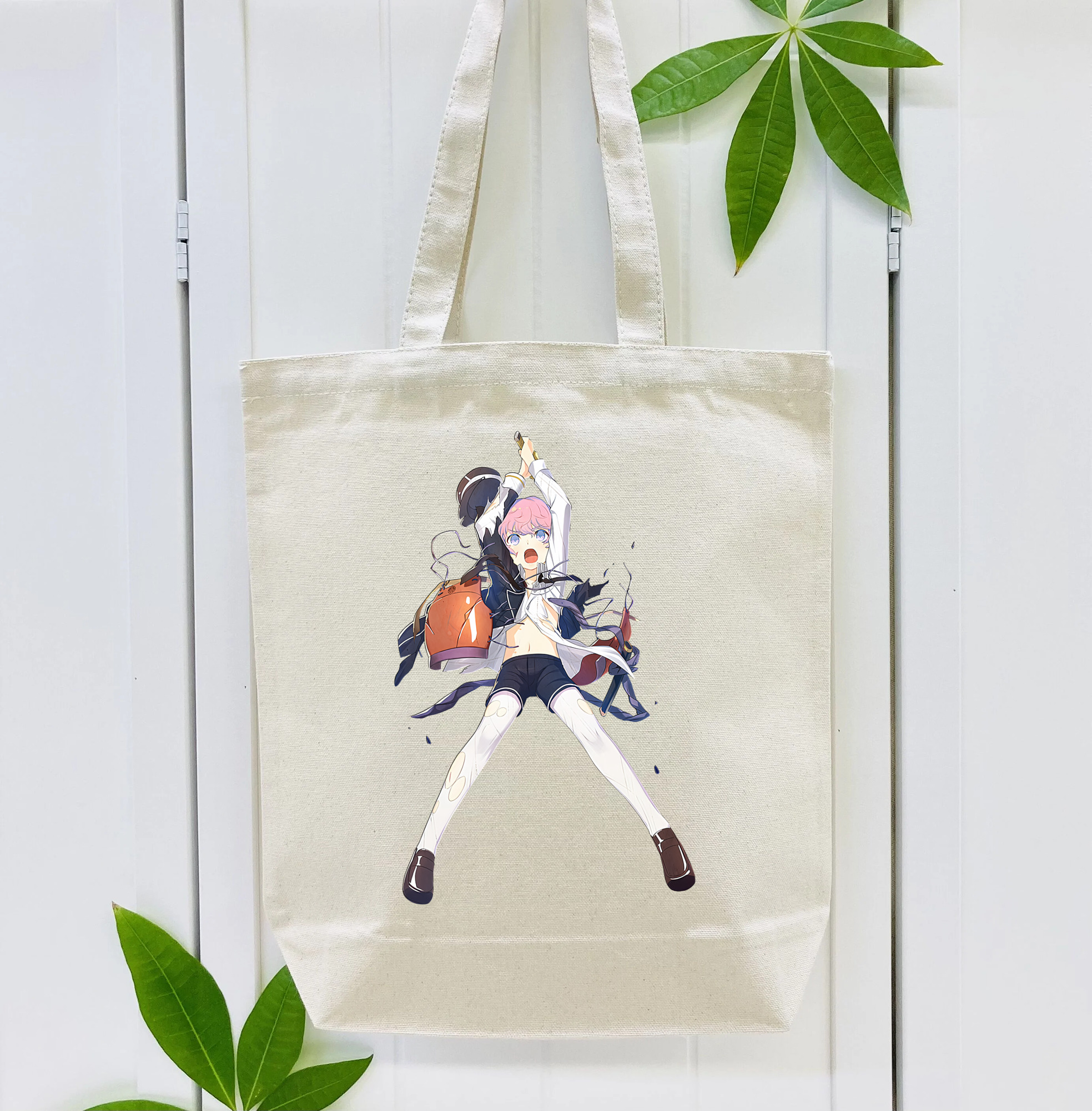 刀剣乱舞 Touken Ranbu 縦型キャンバス生地手提げバッグ　トートバッグ